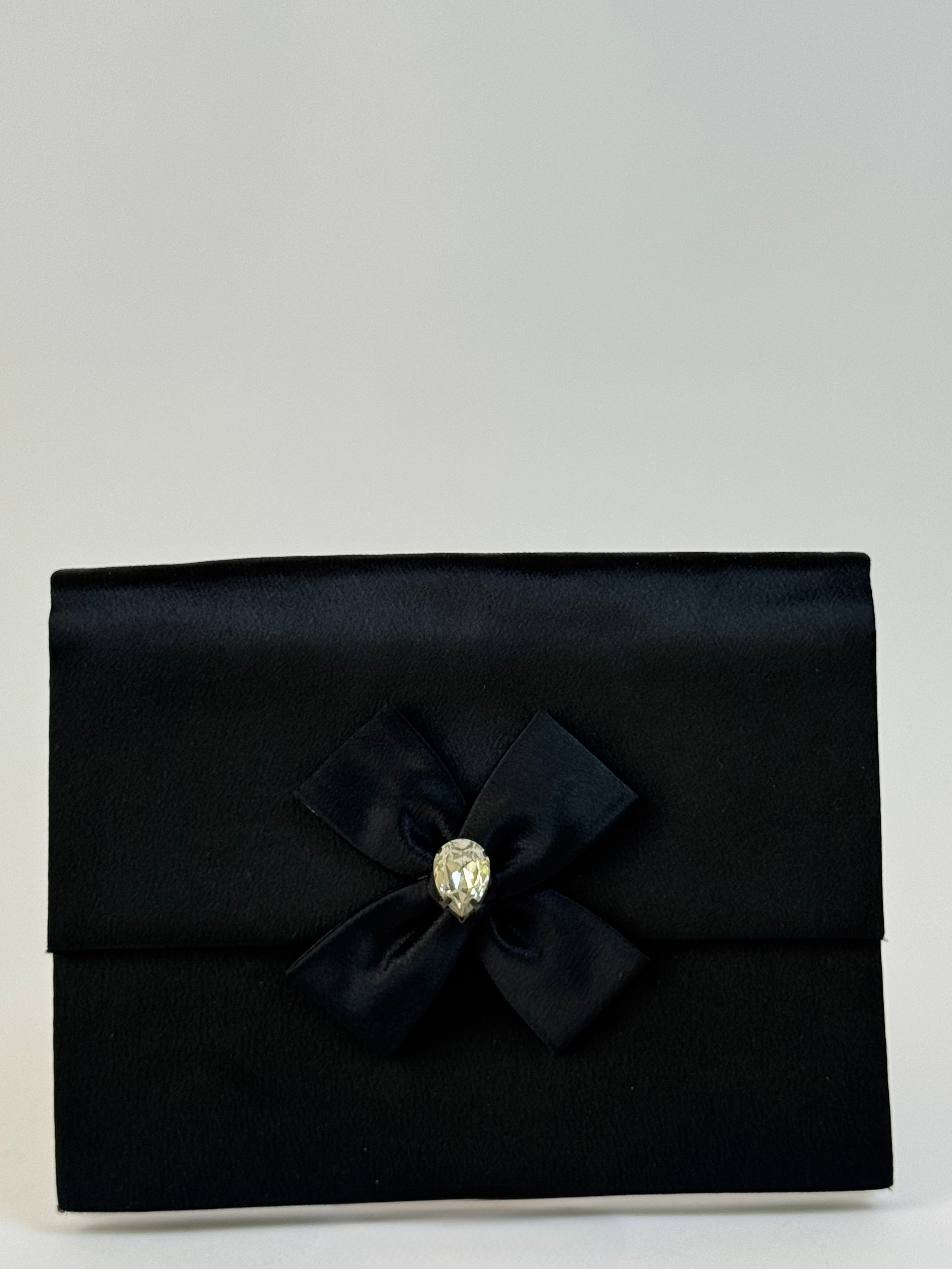 YSL Vintage Satin Clutch