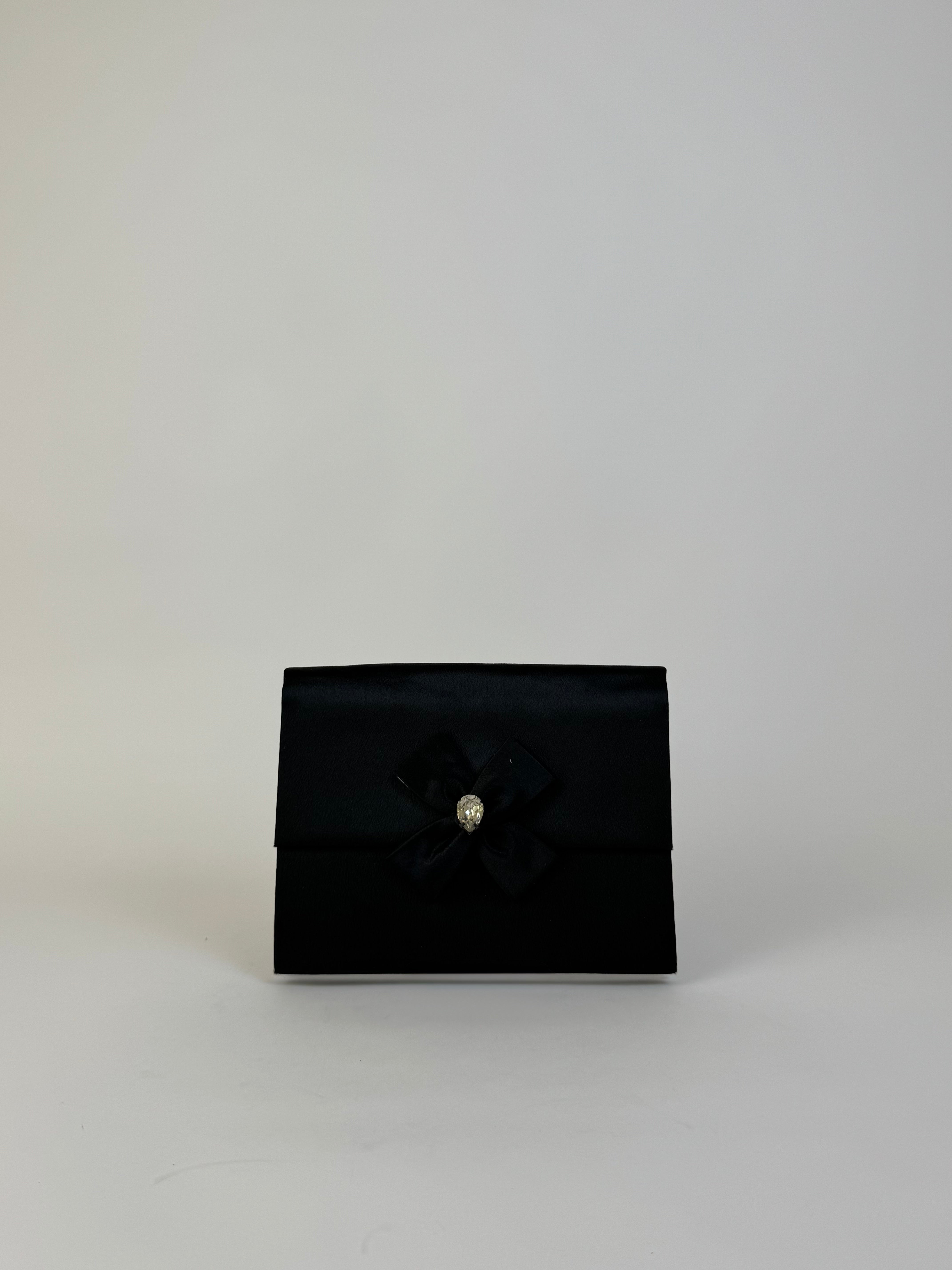 YSL Vintage Satin Clutch