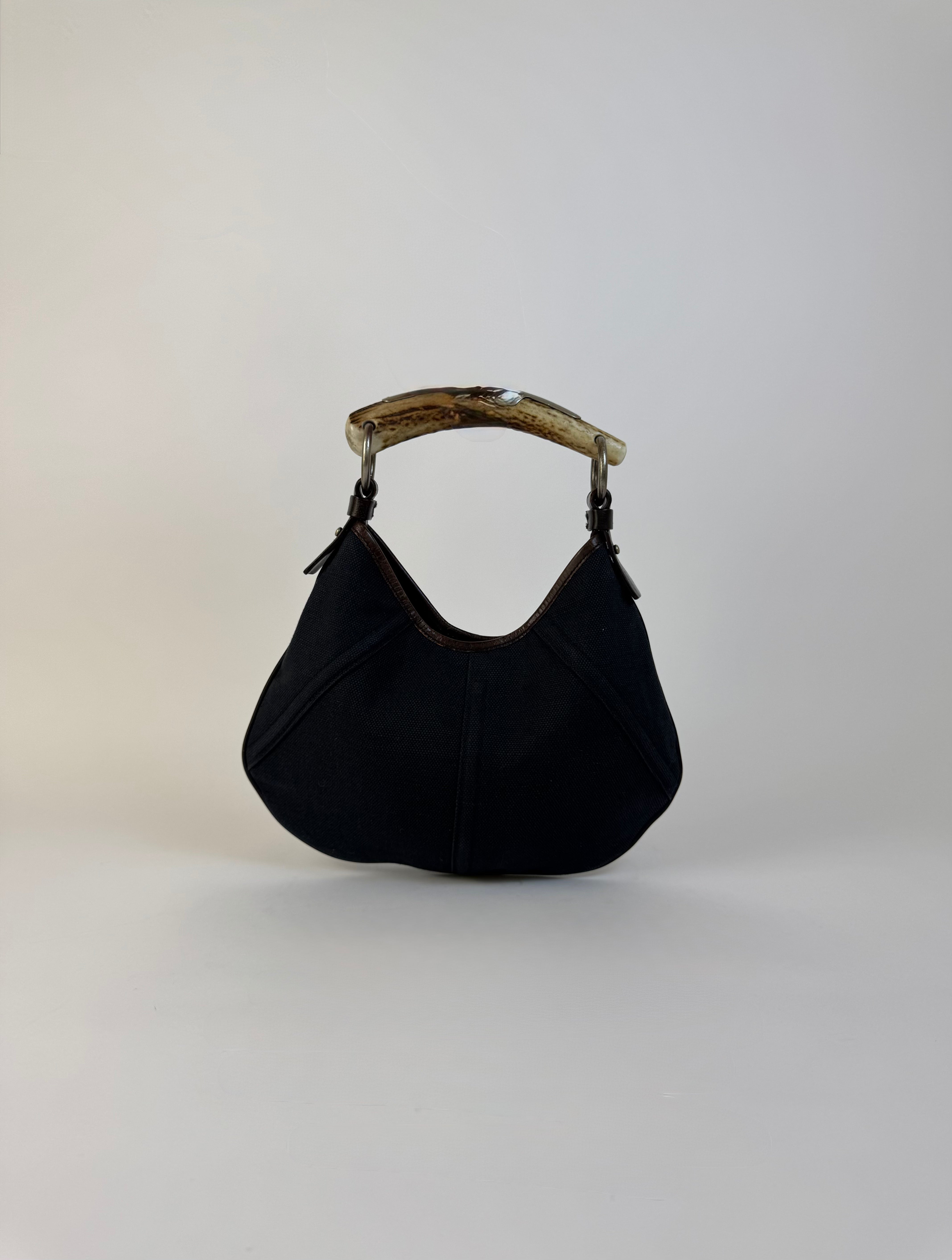 YSL Tom Ford Denim Mombasa Hobo Bag