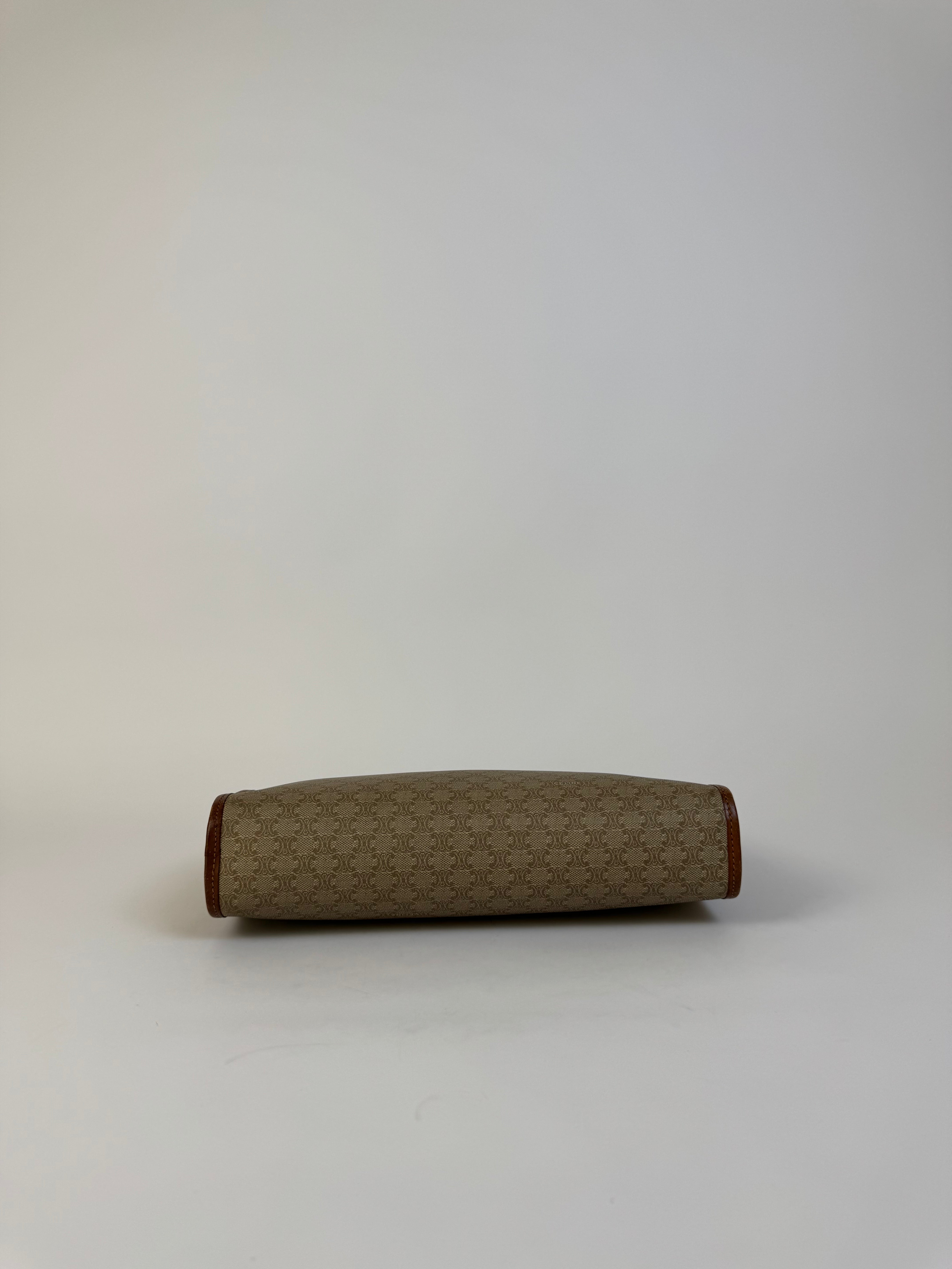 Celine Beige Macadam Clutch