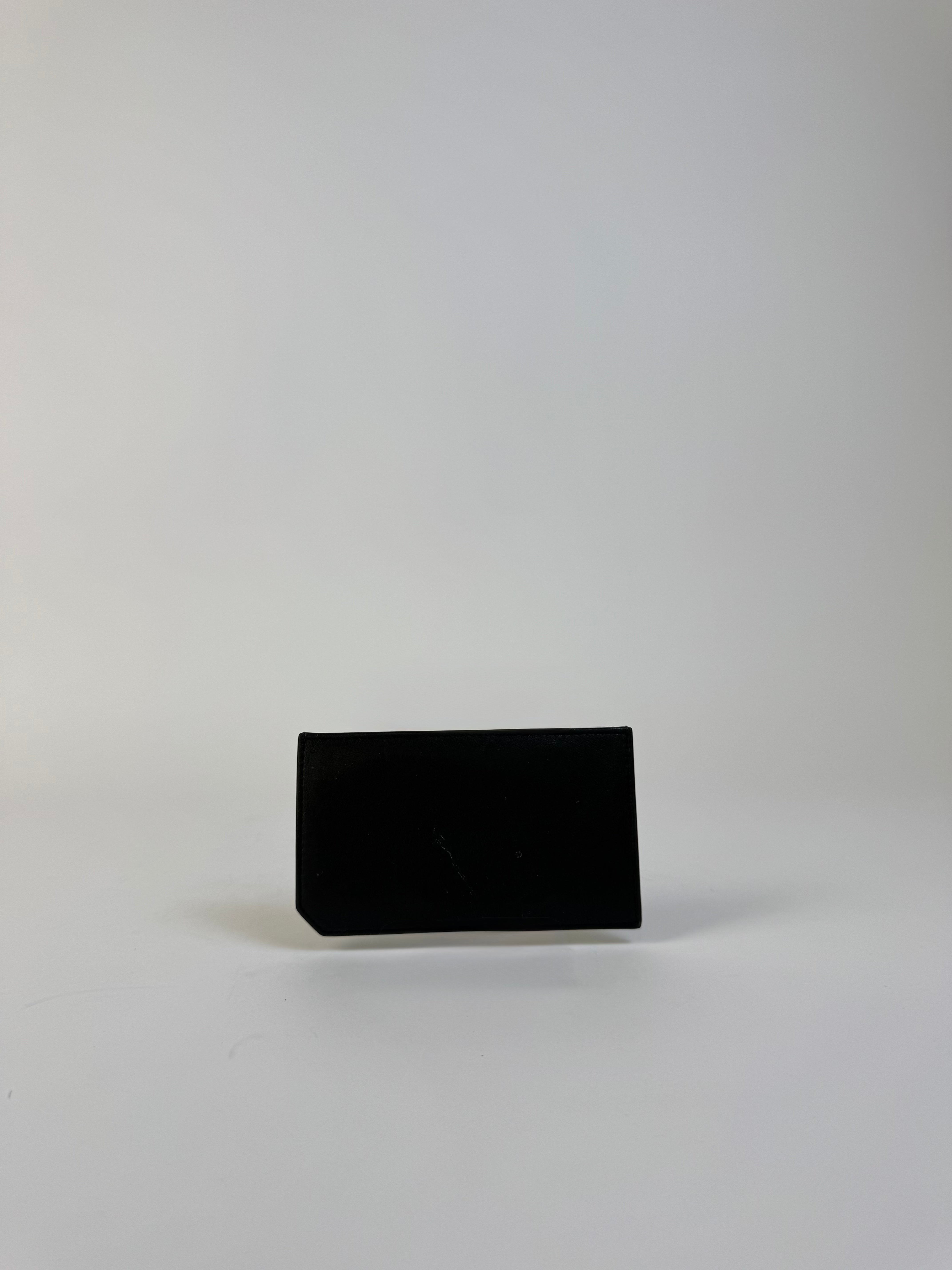 YSL Black Leather Card Holder