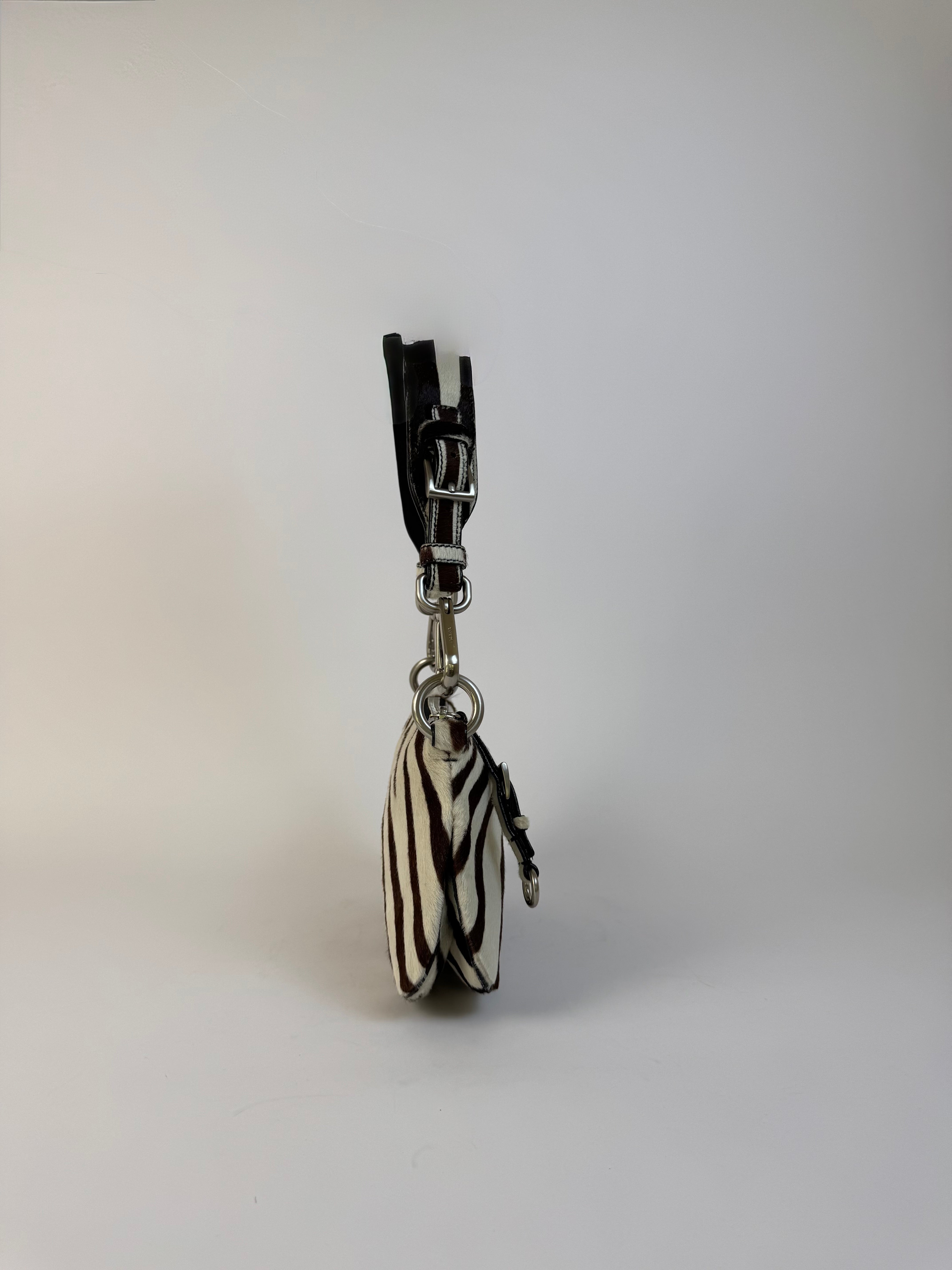 Prada Zebra Ponyhair Shoulder Bag