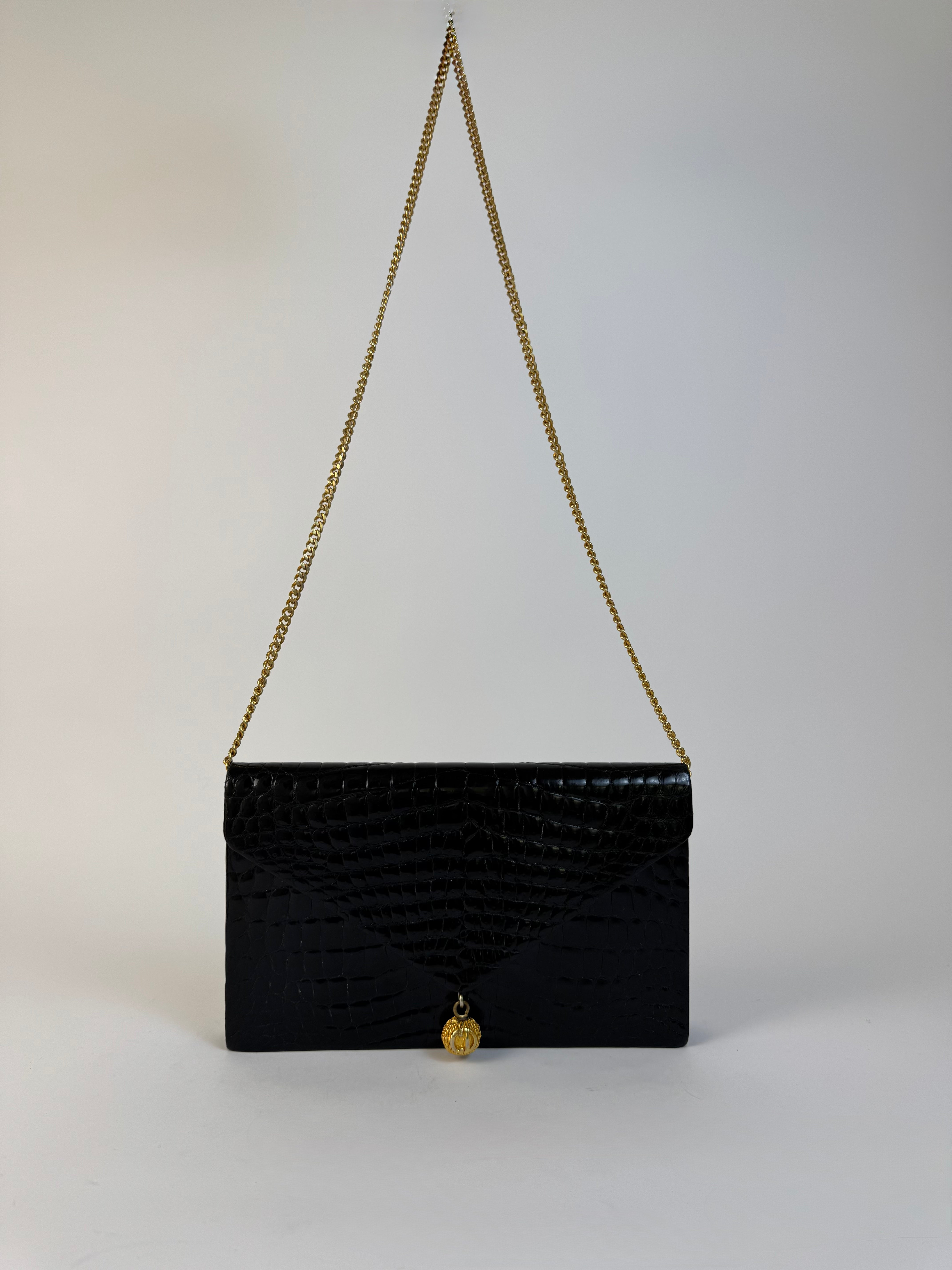 Dior Vintage Crocodile Clutch