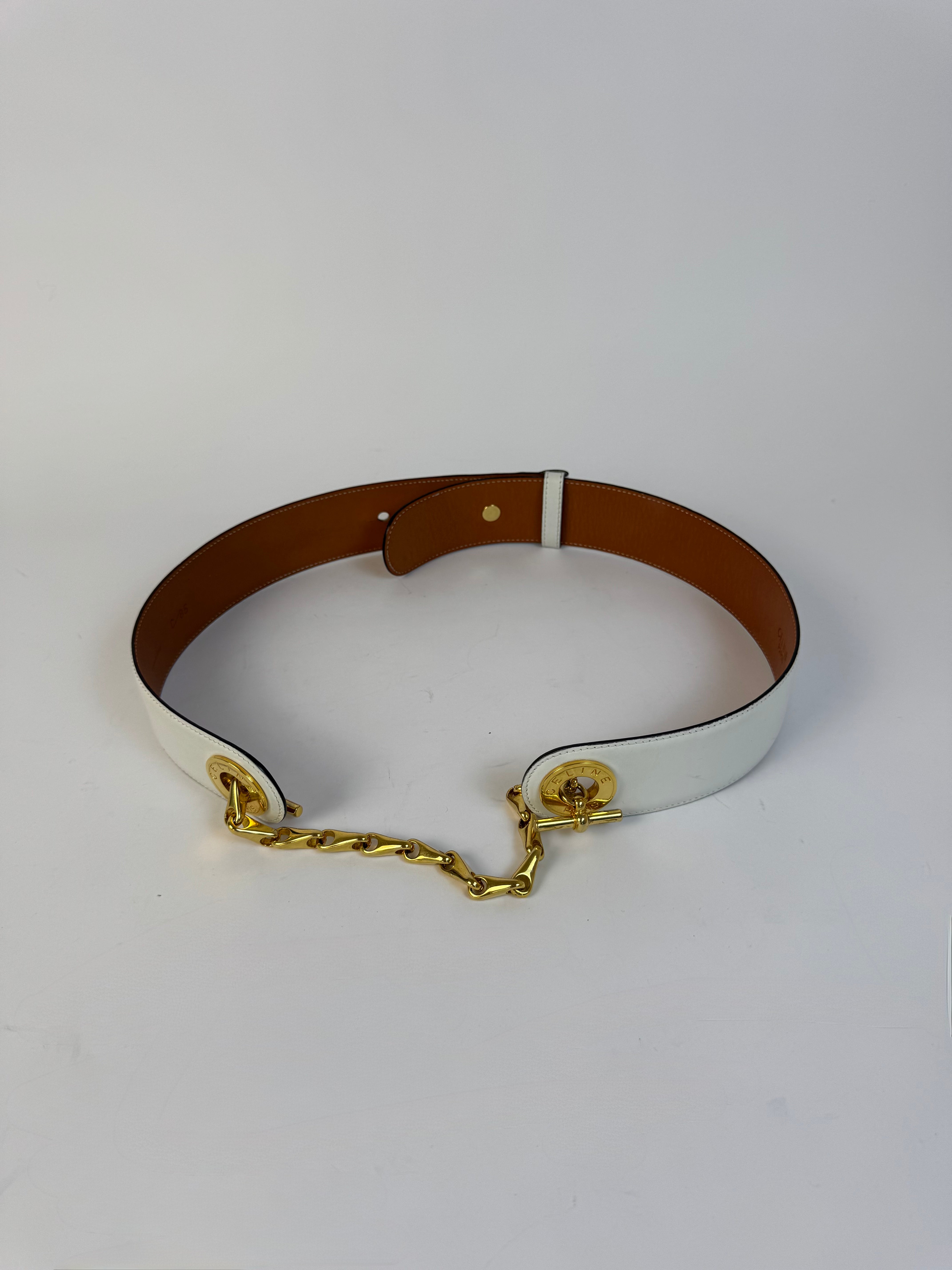 Celine Vintage Chain Belt Small