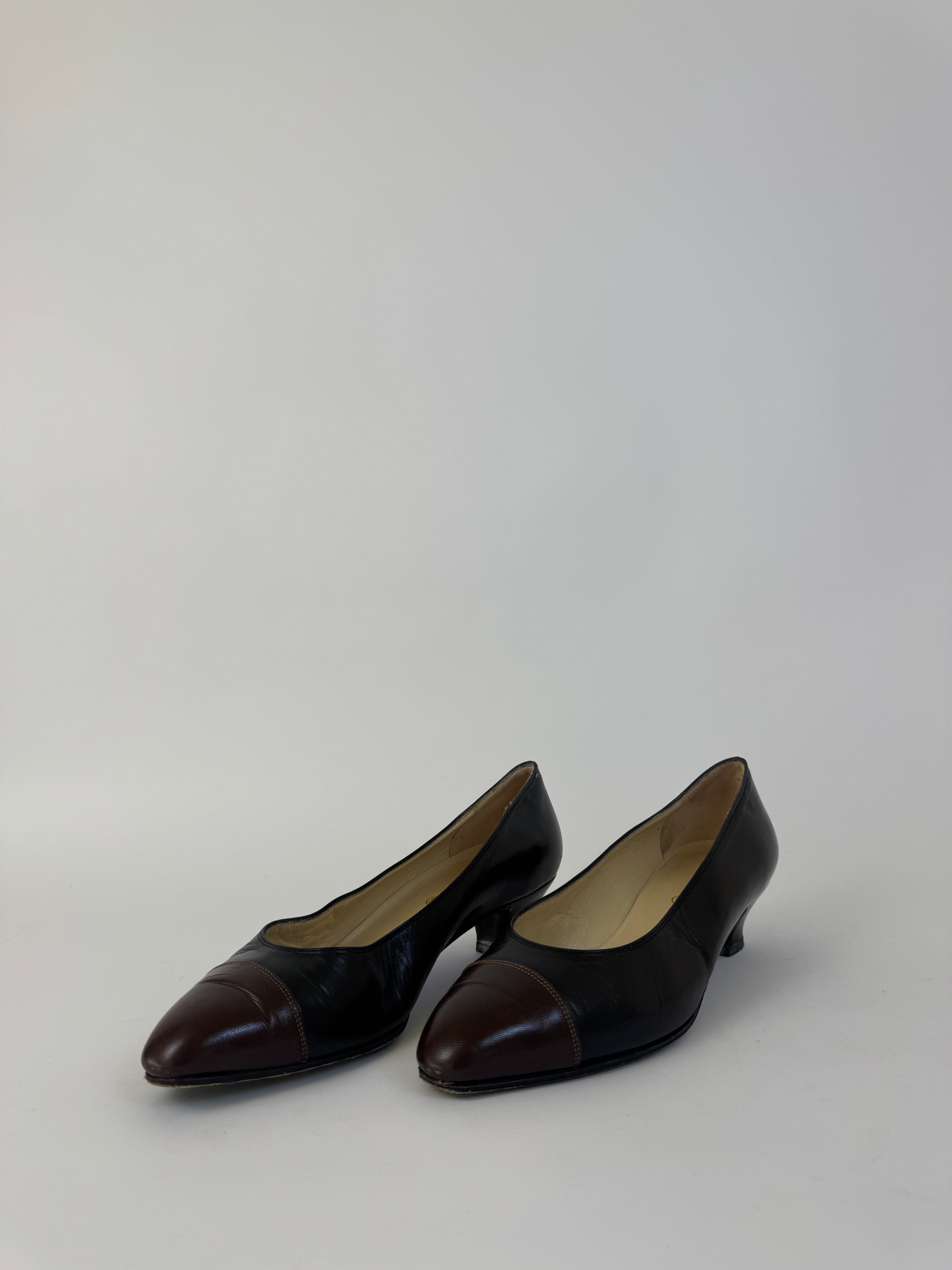Chanel Two-Tone Pumps 39