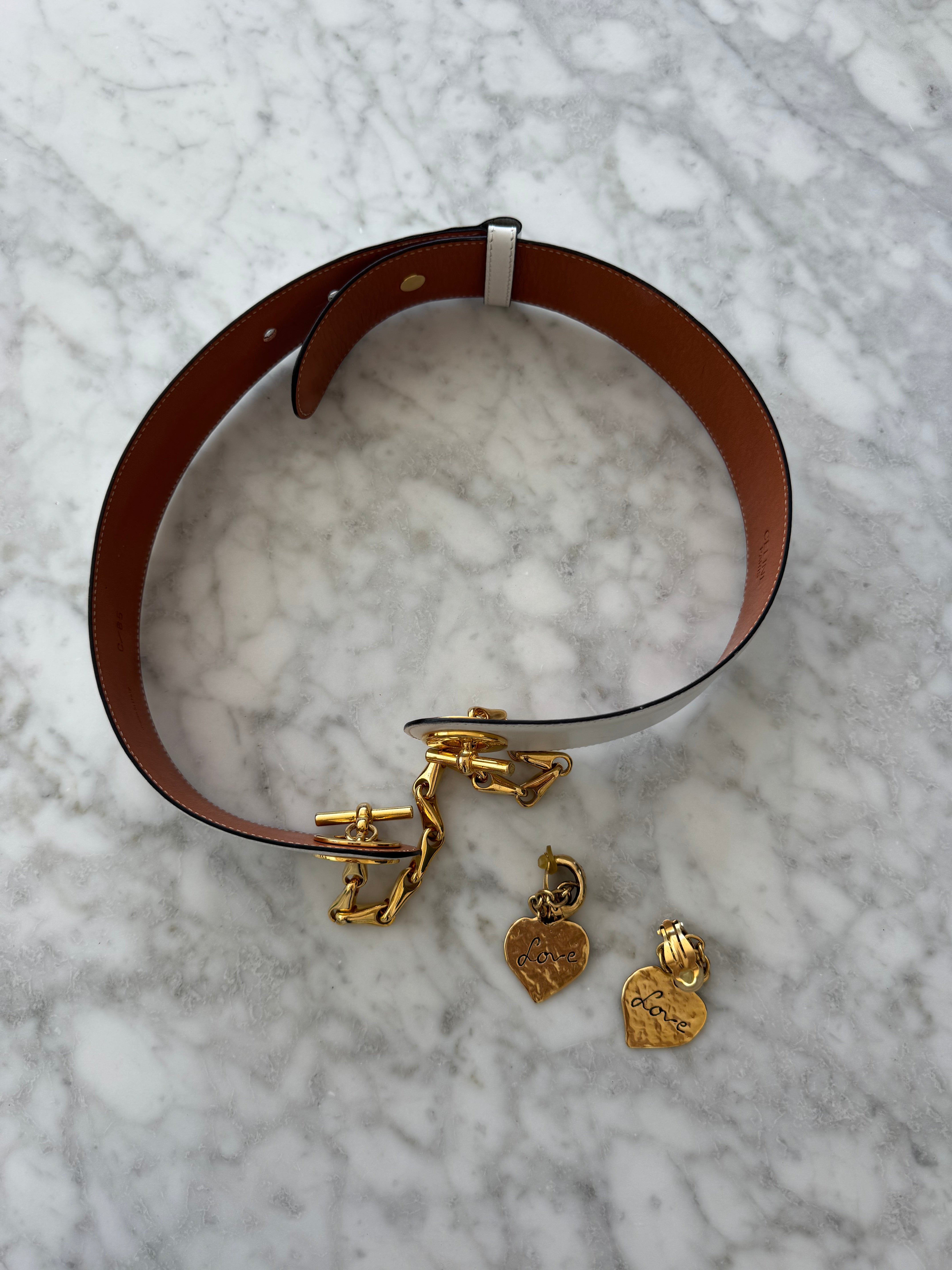 Celine Vintage Chain Belt Small
