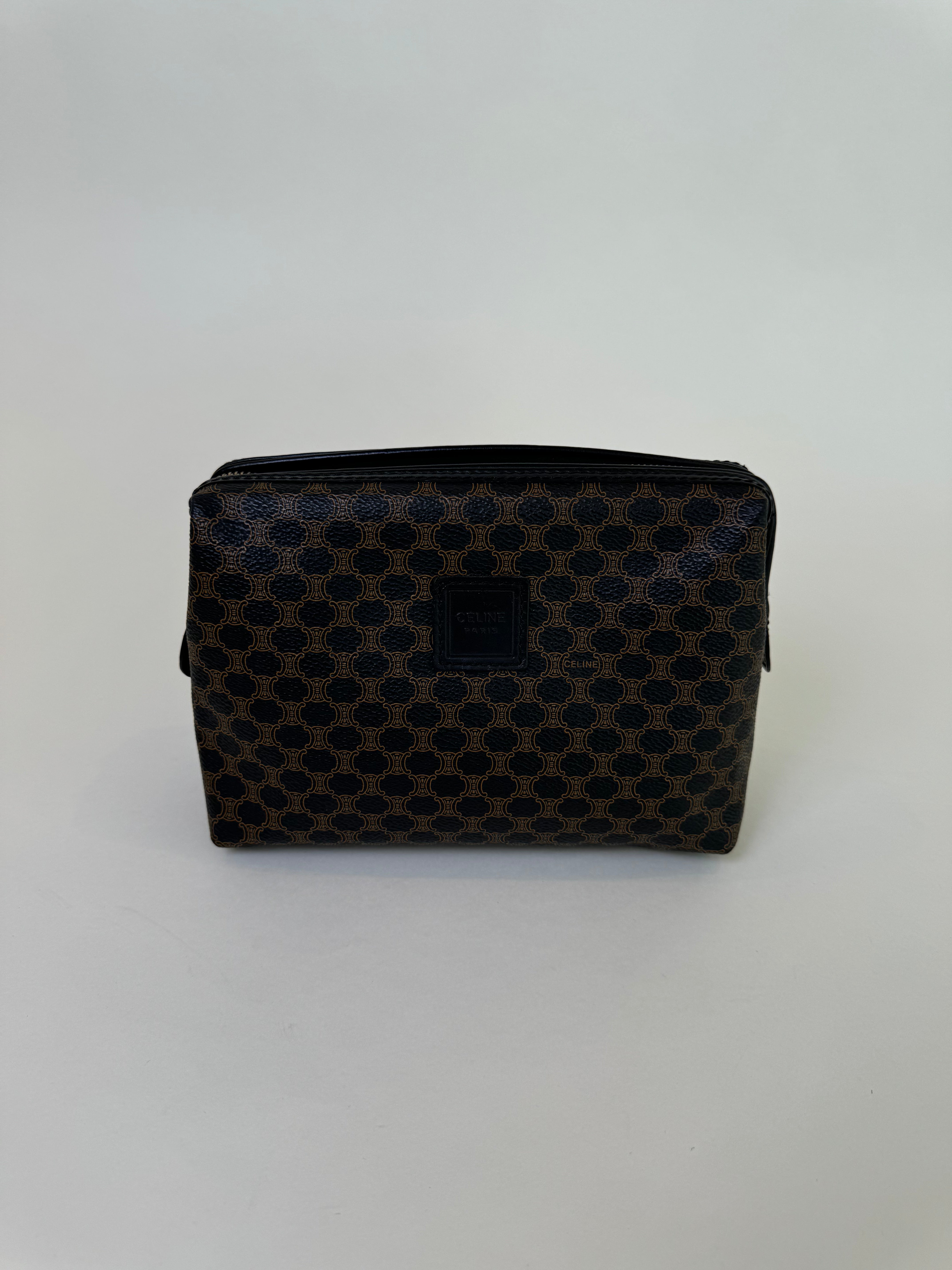 Celine Macadam Cosmetic Pouch Medium