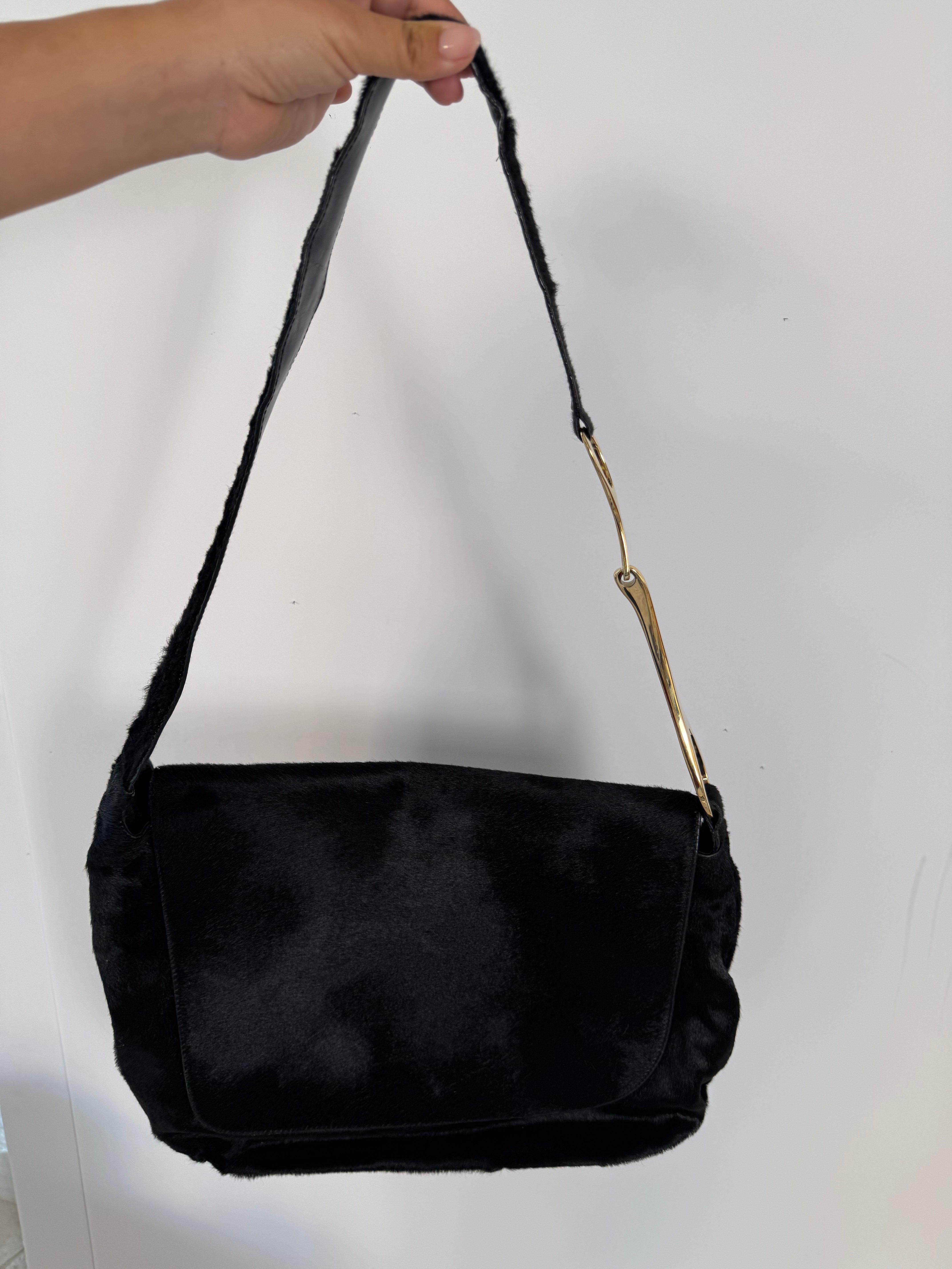 Gucci Tom Ford Jumbo Hobo Bag Pony Hair Rare