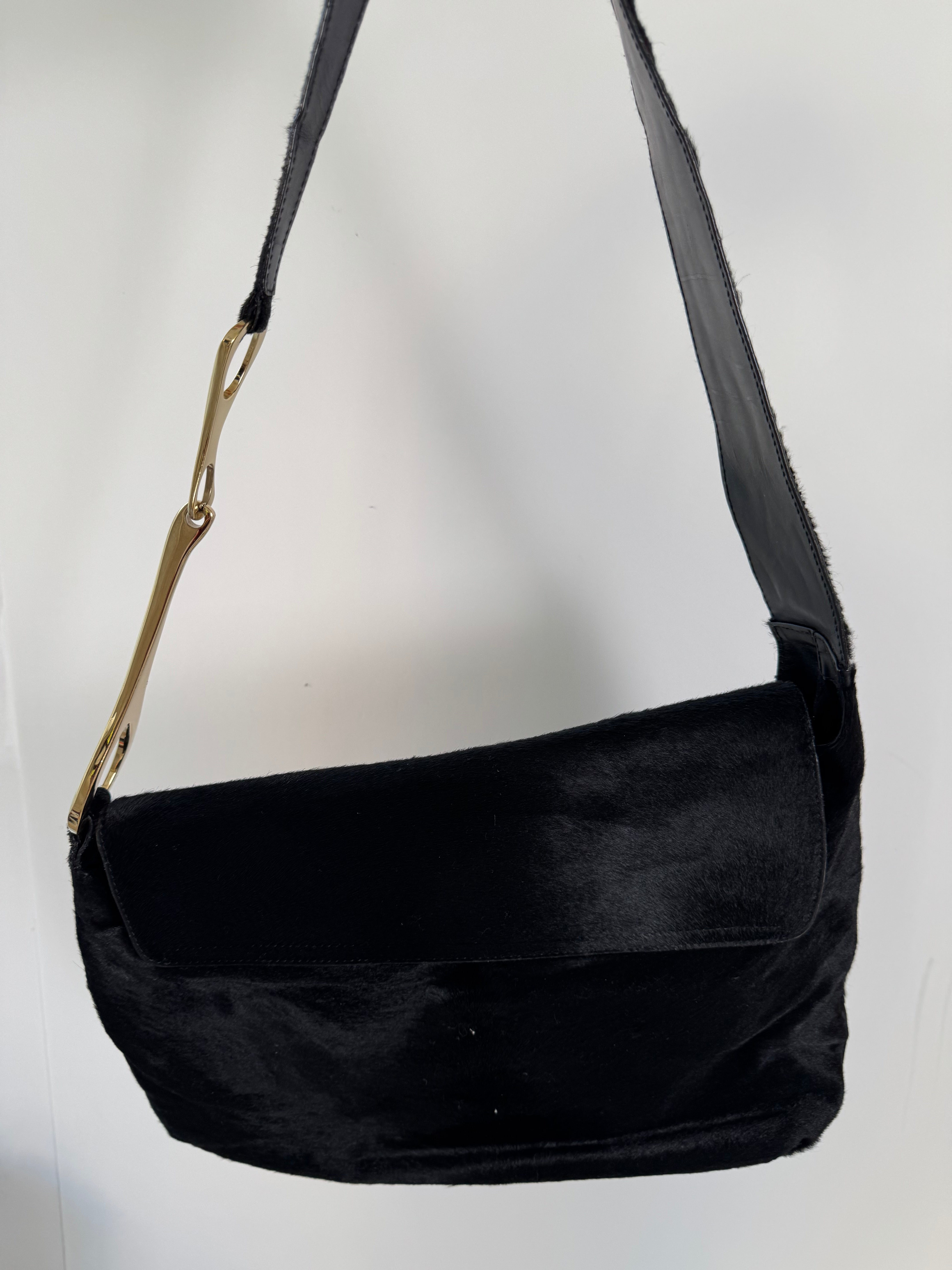 Gucci Tom Ford Jumbo Hobo Bag Pony Hair Rare