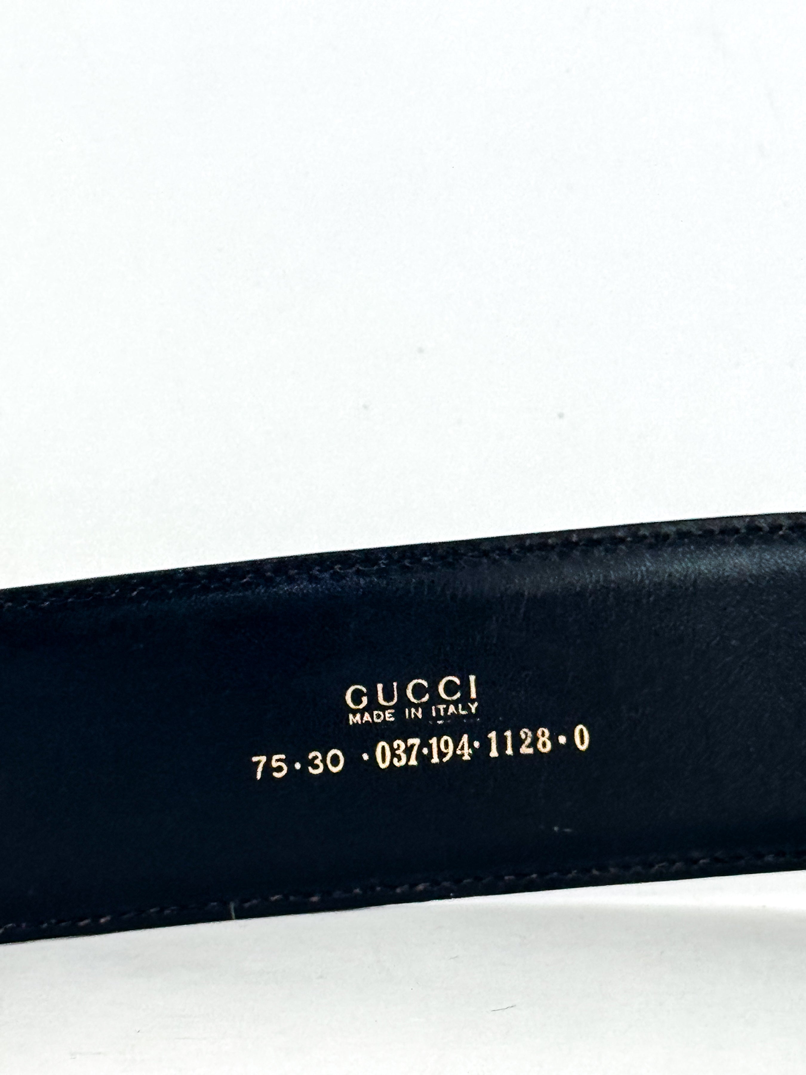 Gucci Tom Ford Horsebit Belt Rare 75 XS/Small