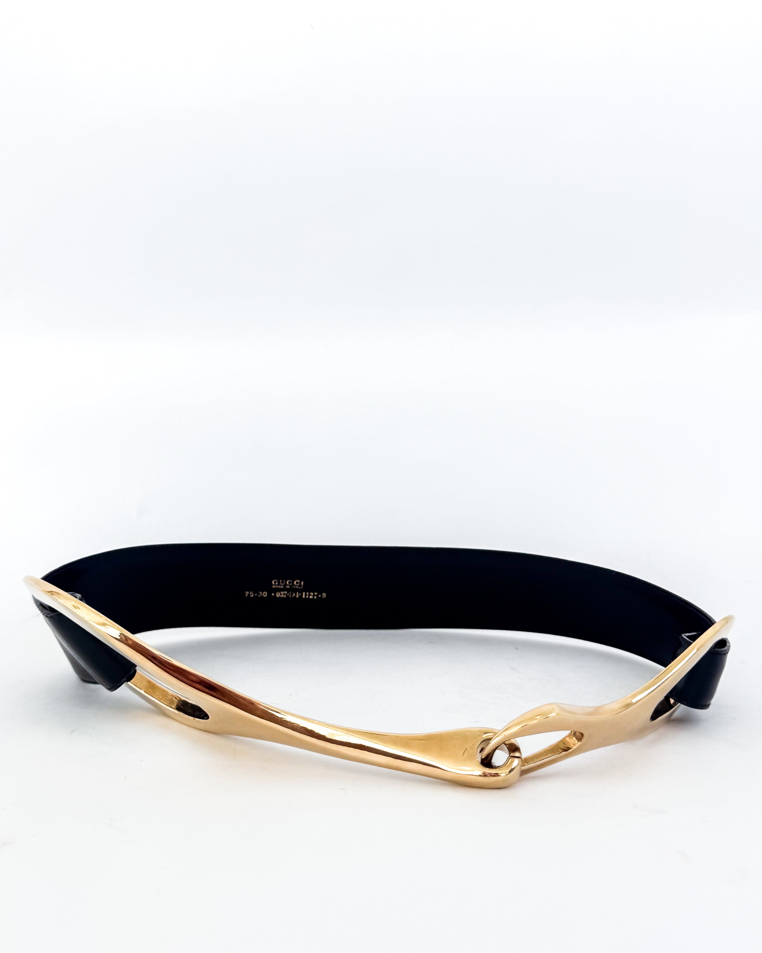 Gucci Tom Ford Horsebit Belt Rare 75 XS/S