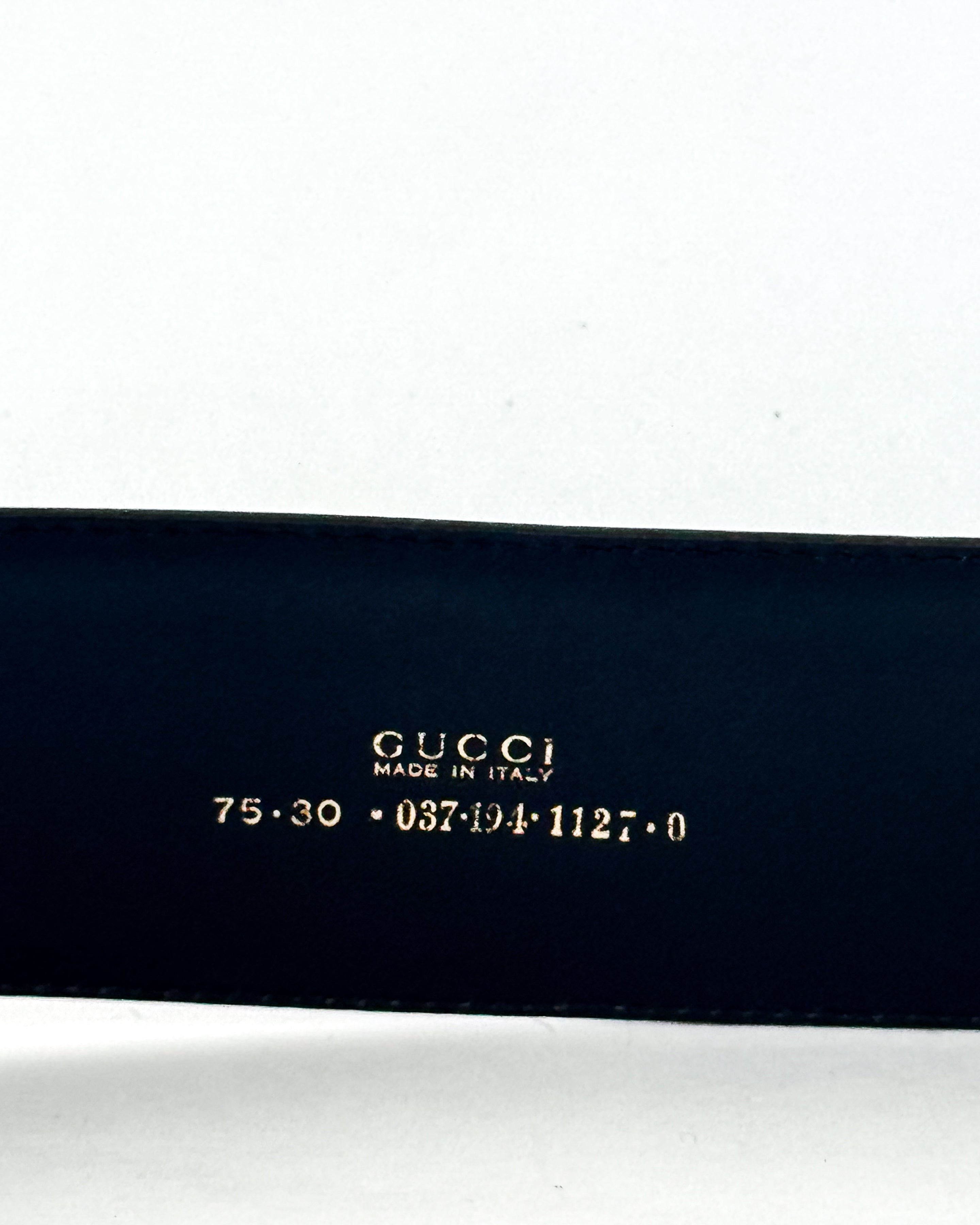 Gucci Tom Ford Horsebit Belt Rare 75 XS/S