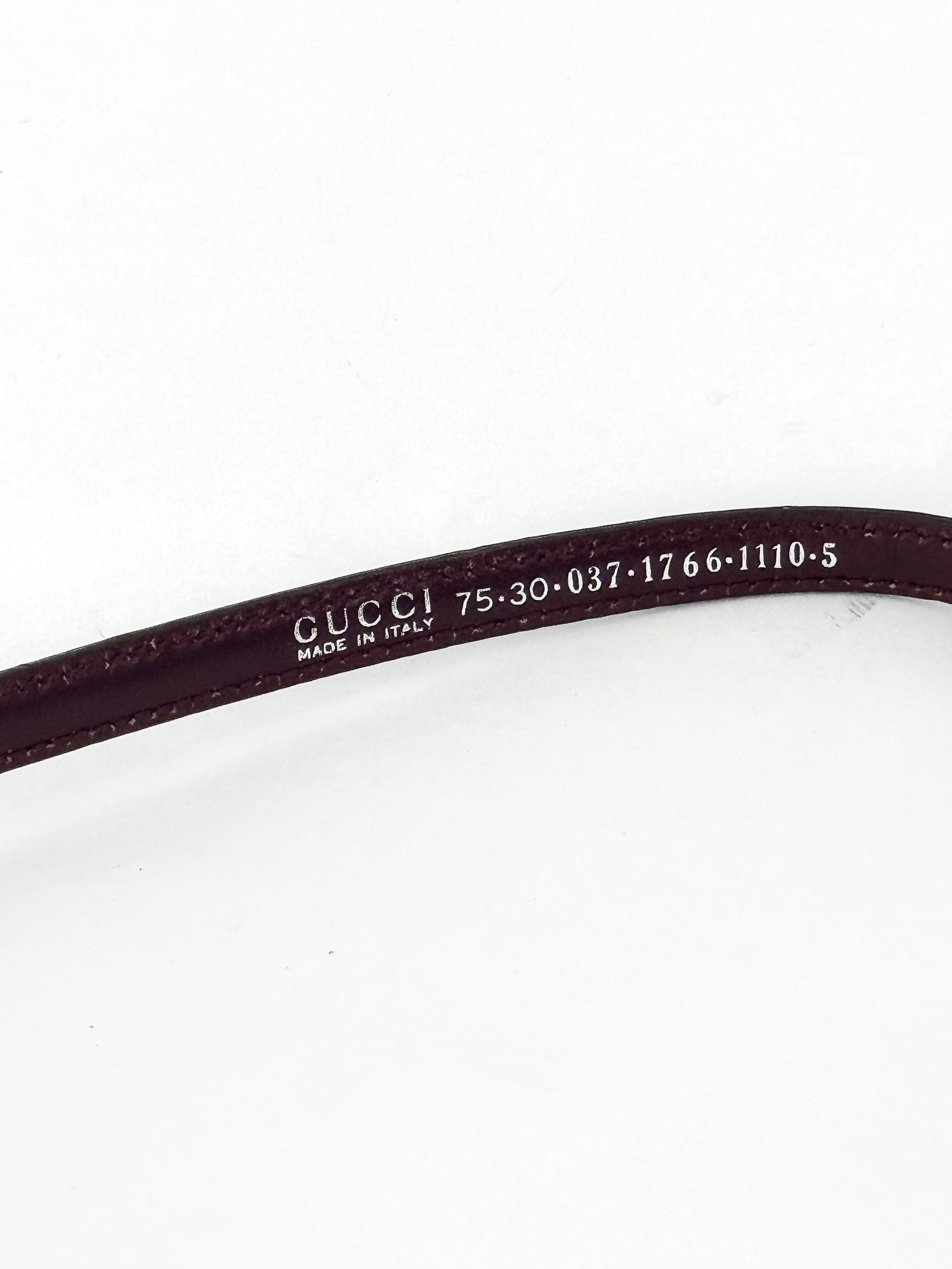 Gucci Tom Ford Slim Horsebit Belt 75 Small/Medium