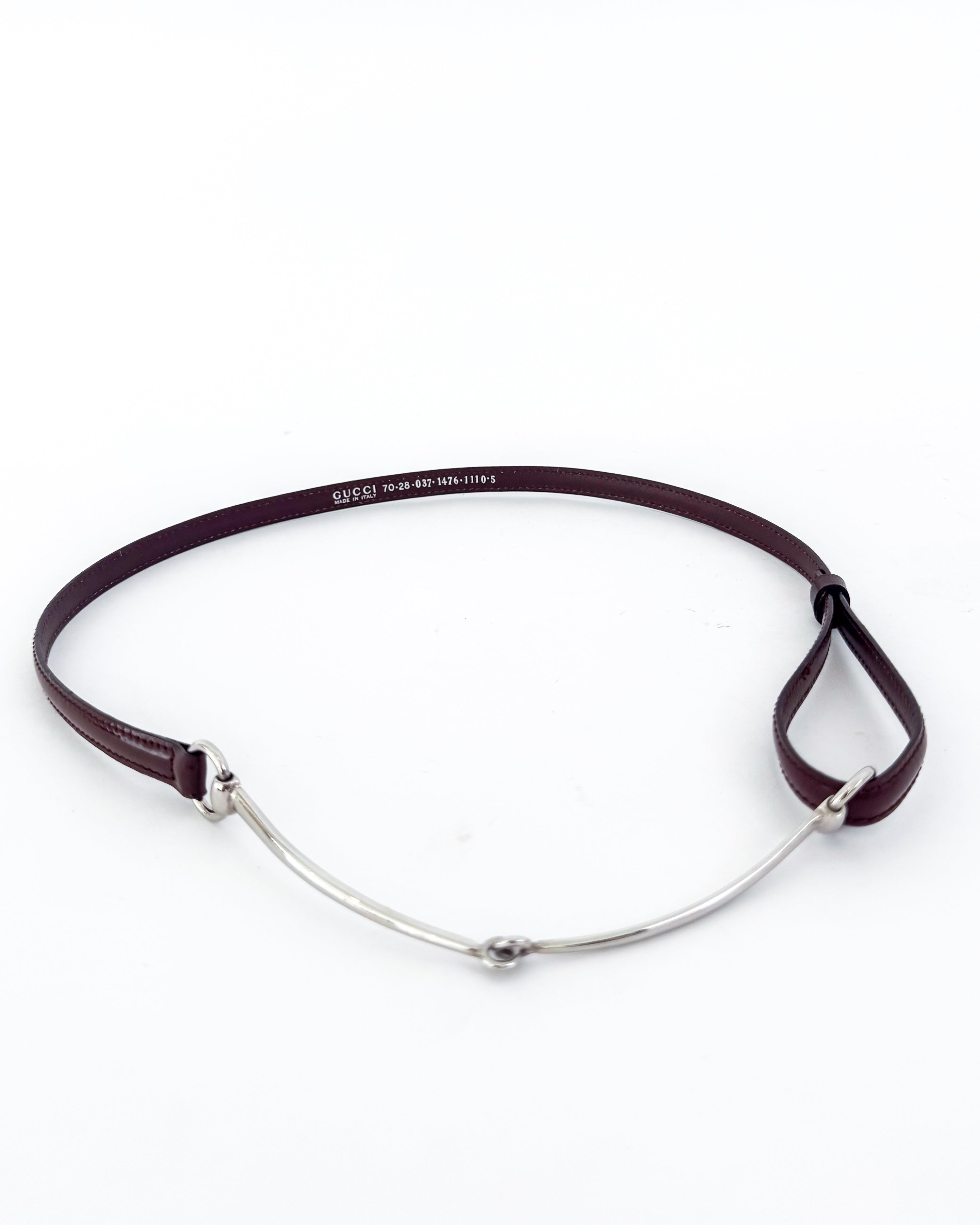 Gucci Tom Ford Slim Horsebit Belt 70 Small