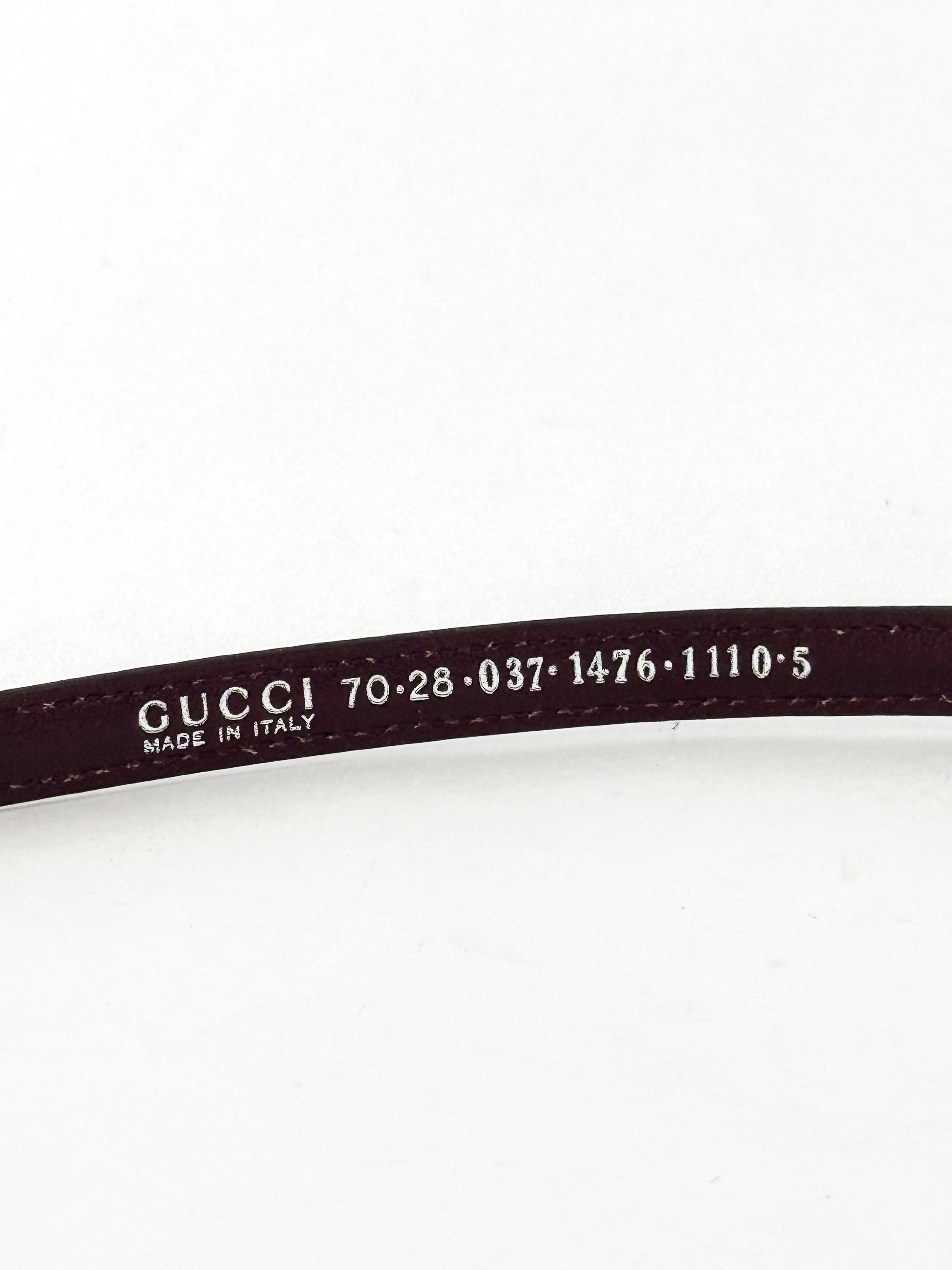 Gucci Tom Ford Slim Horsebit Belt 70 Small