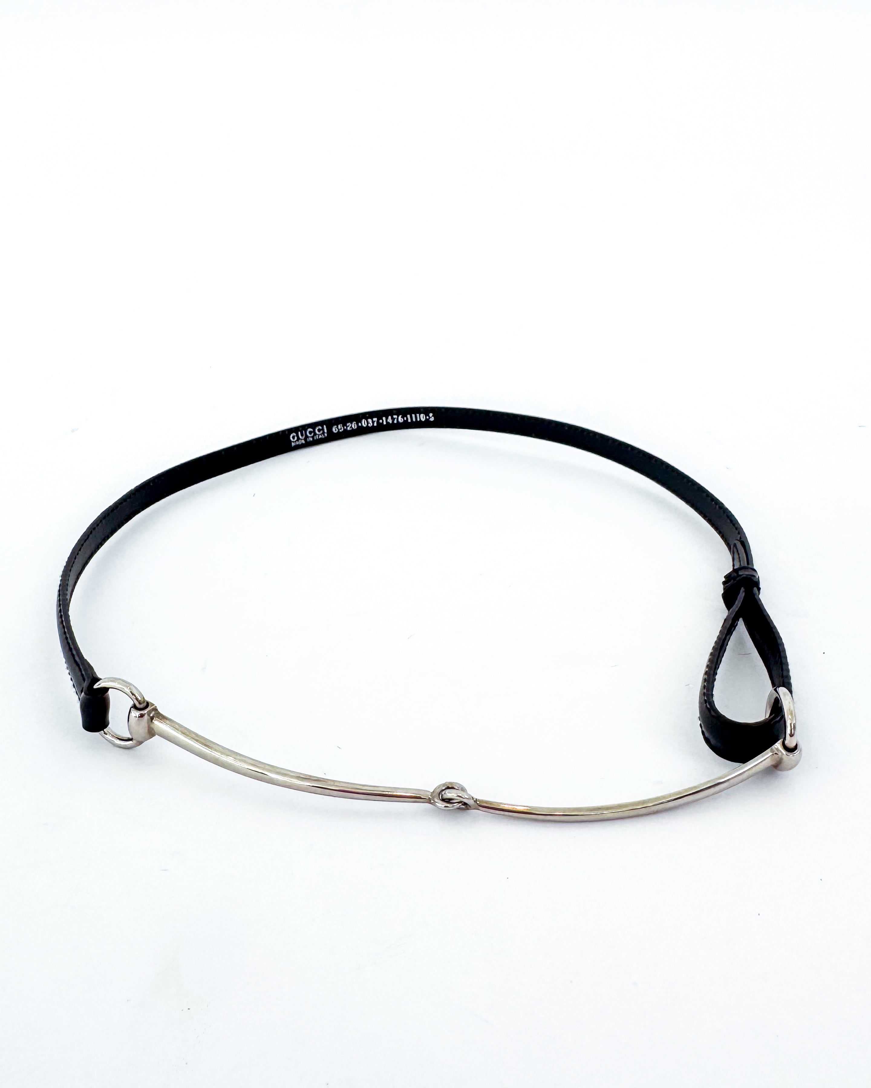 Gucci Tom Ford Slim Horsebit Belt 65 XS