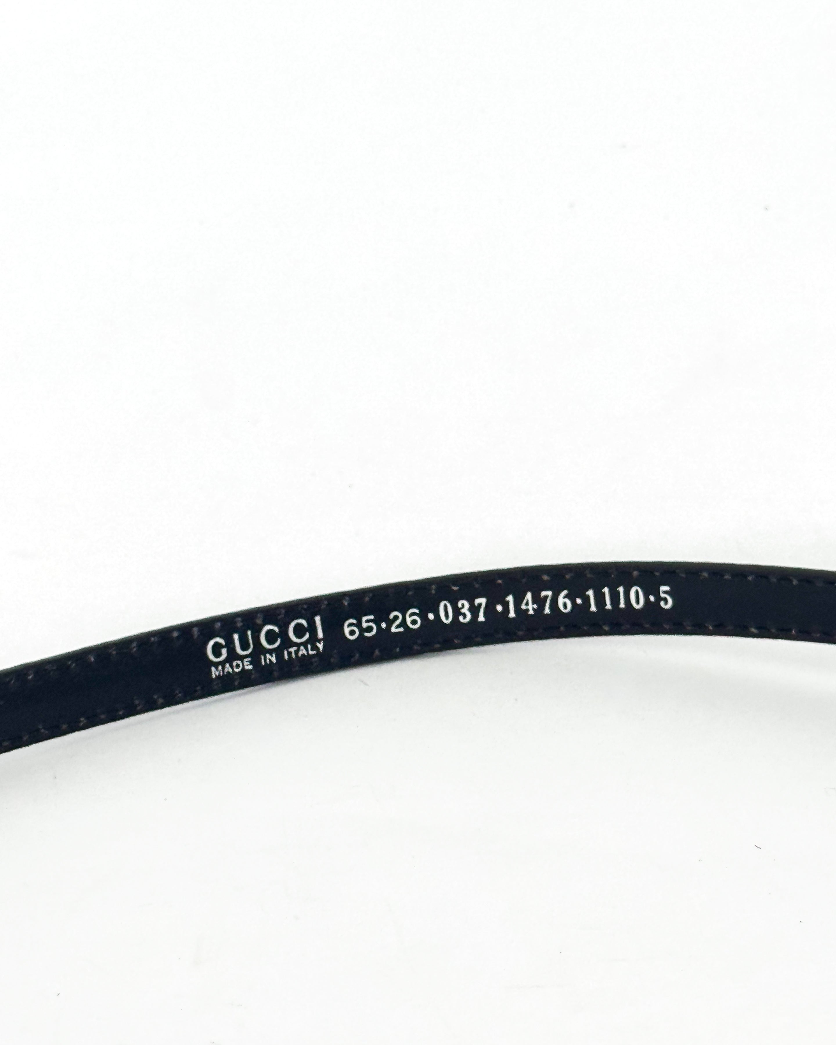 Gucci Tom Ford Slim Horsebit Belt 65 XS