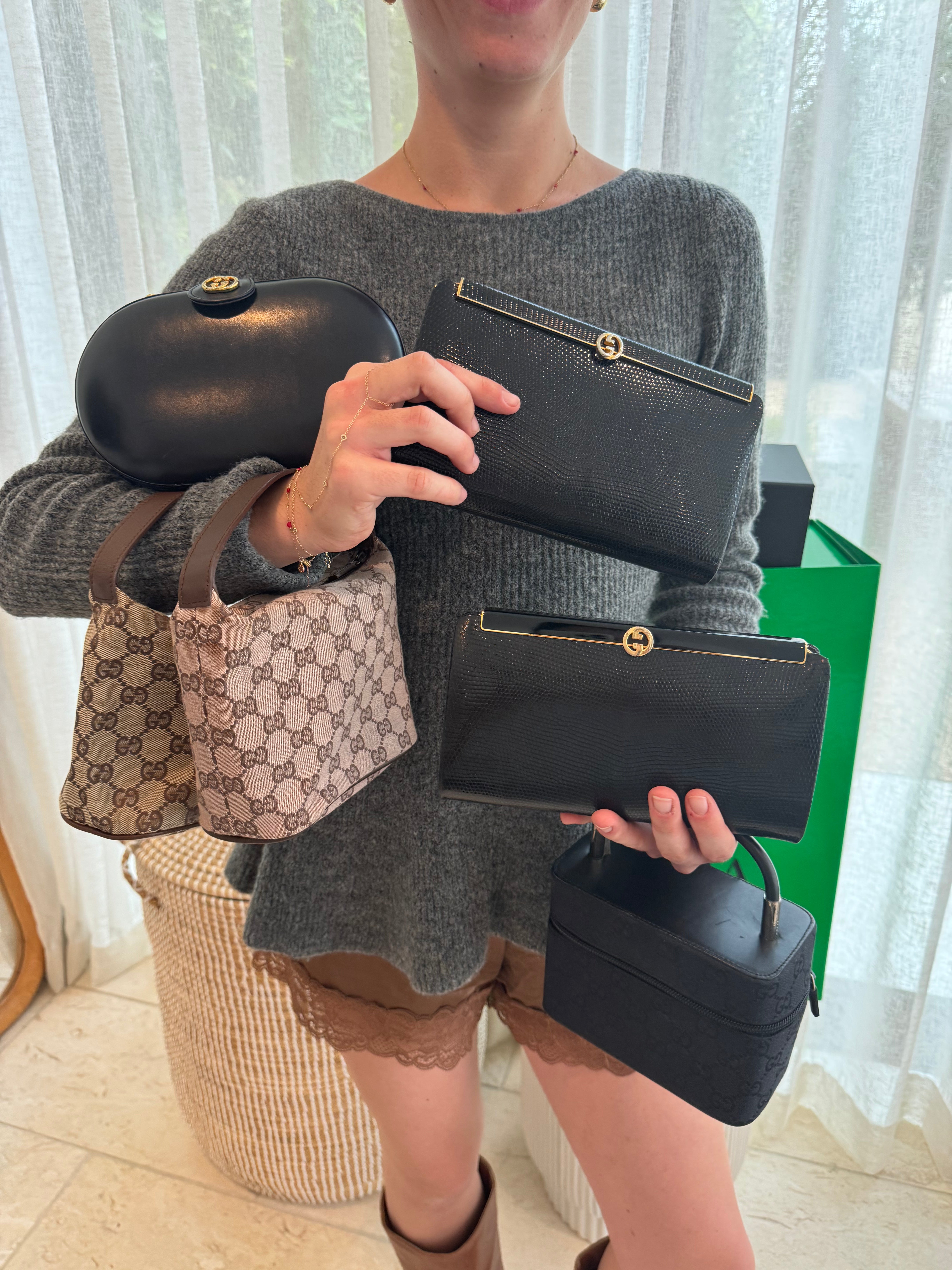 Gucci Small Canvas Handbag