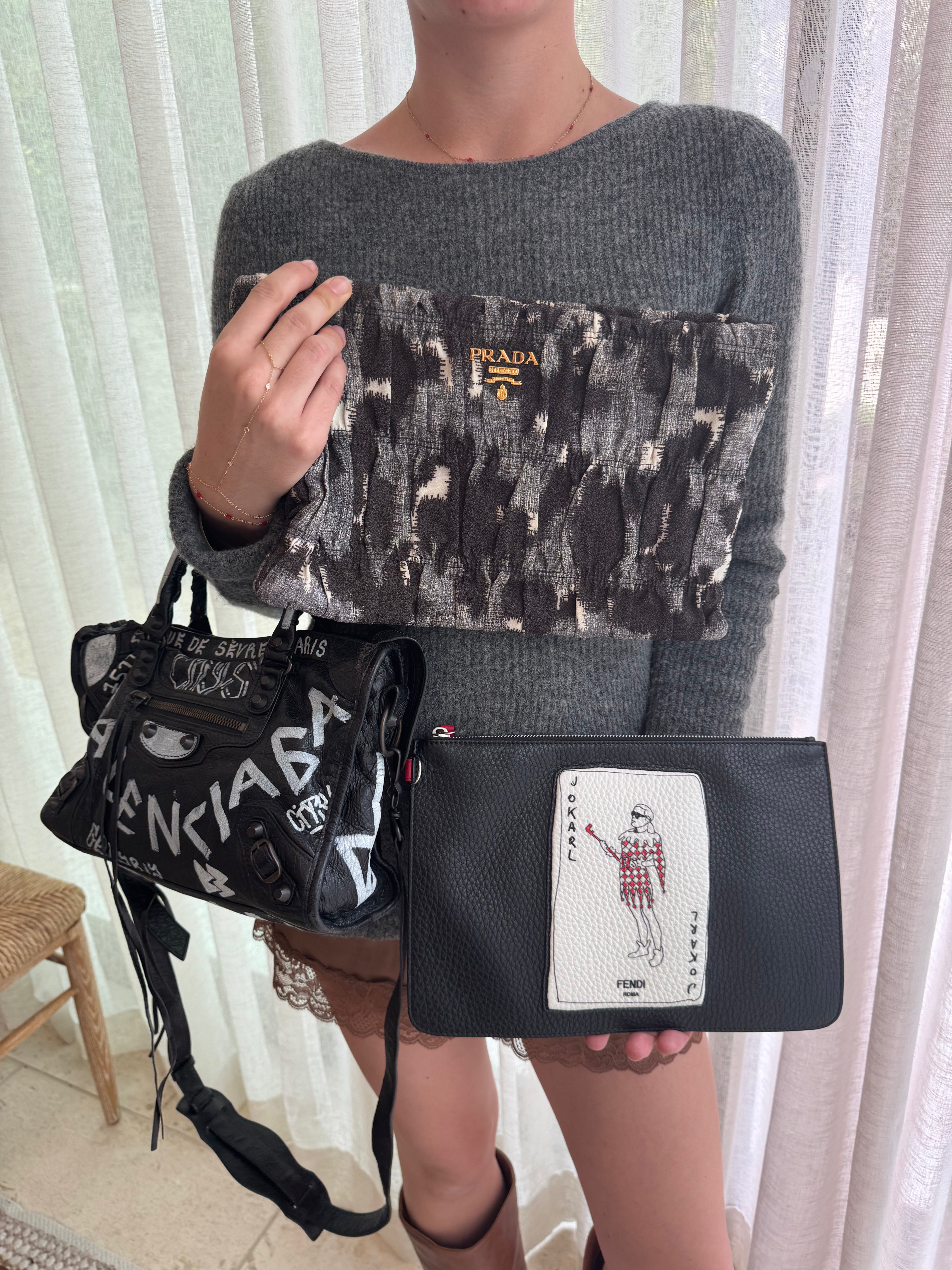 Prada Vintage Quilt Clutch