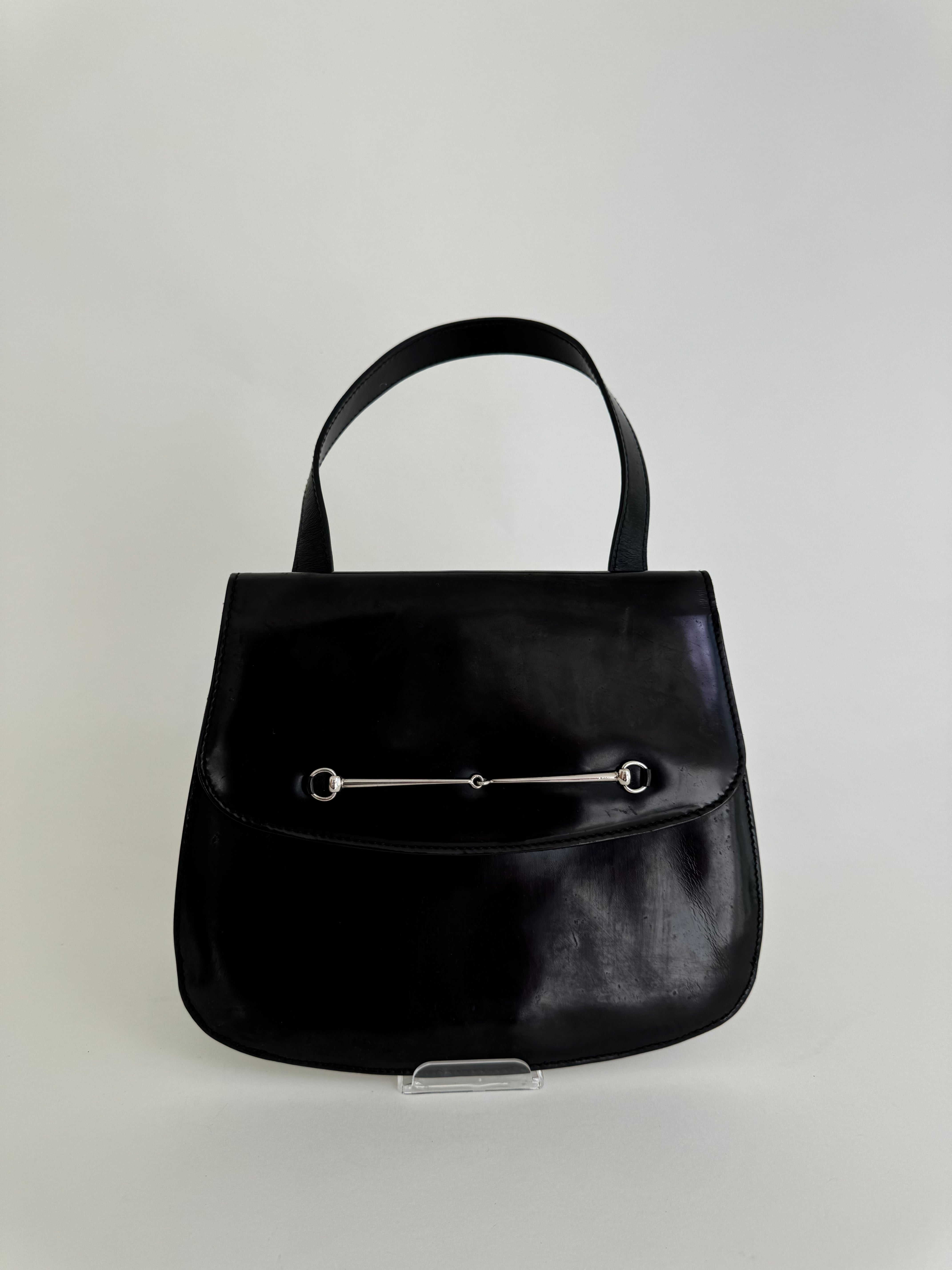 Gucci Tom Ford Horsebit Handbag Black