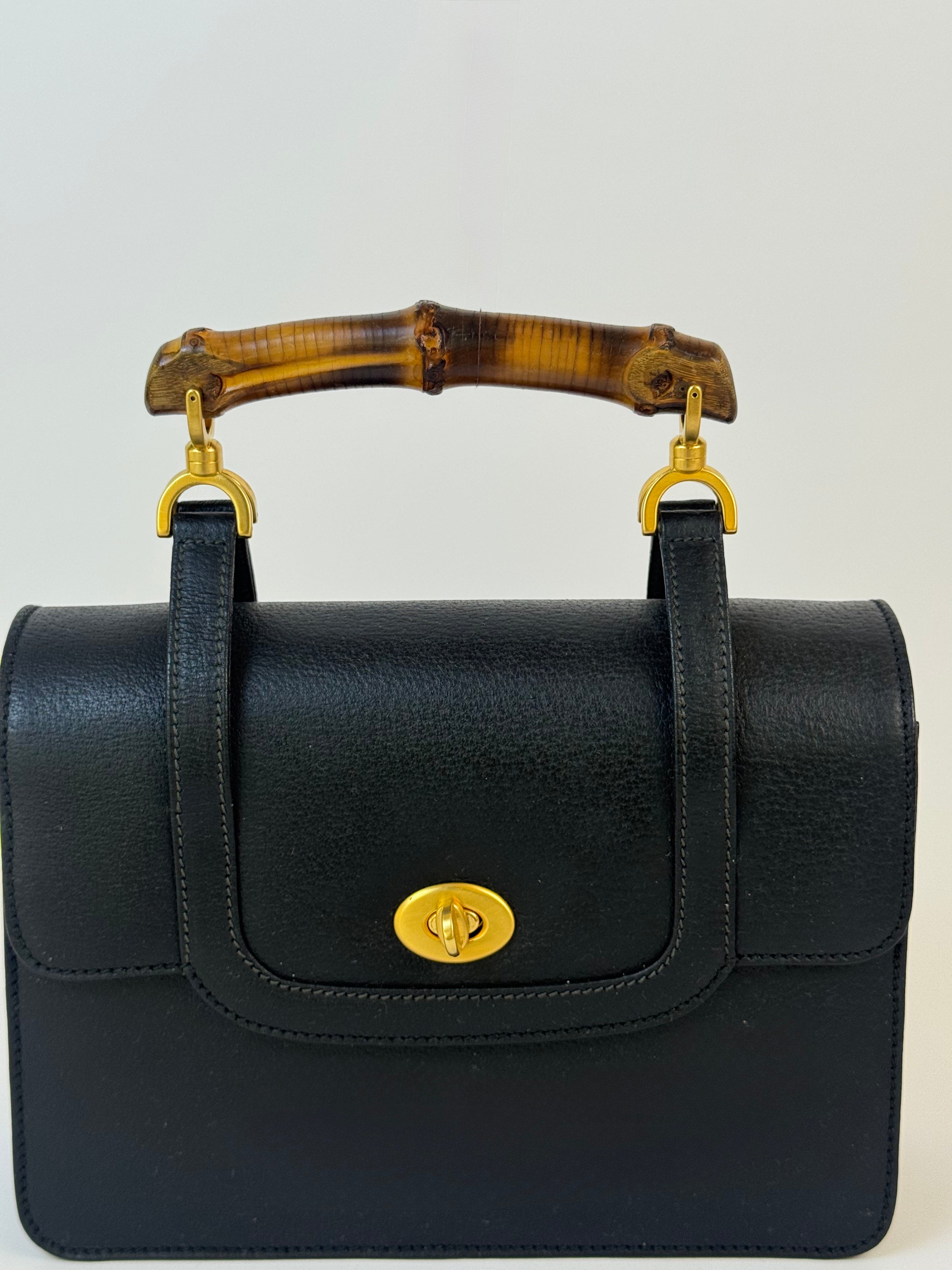 Gucci Bamboo Top Handle Handbag