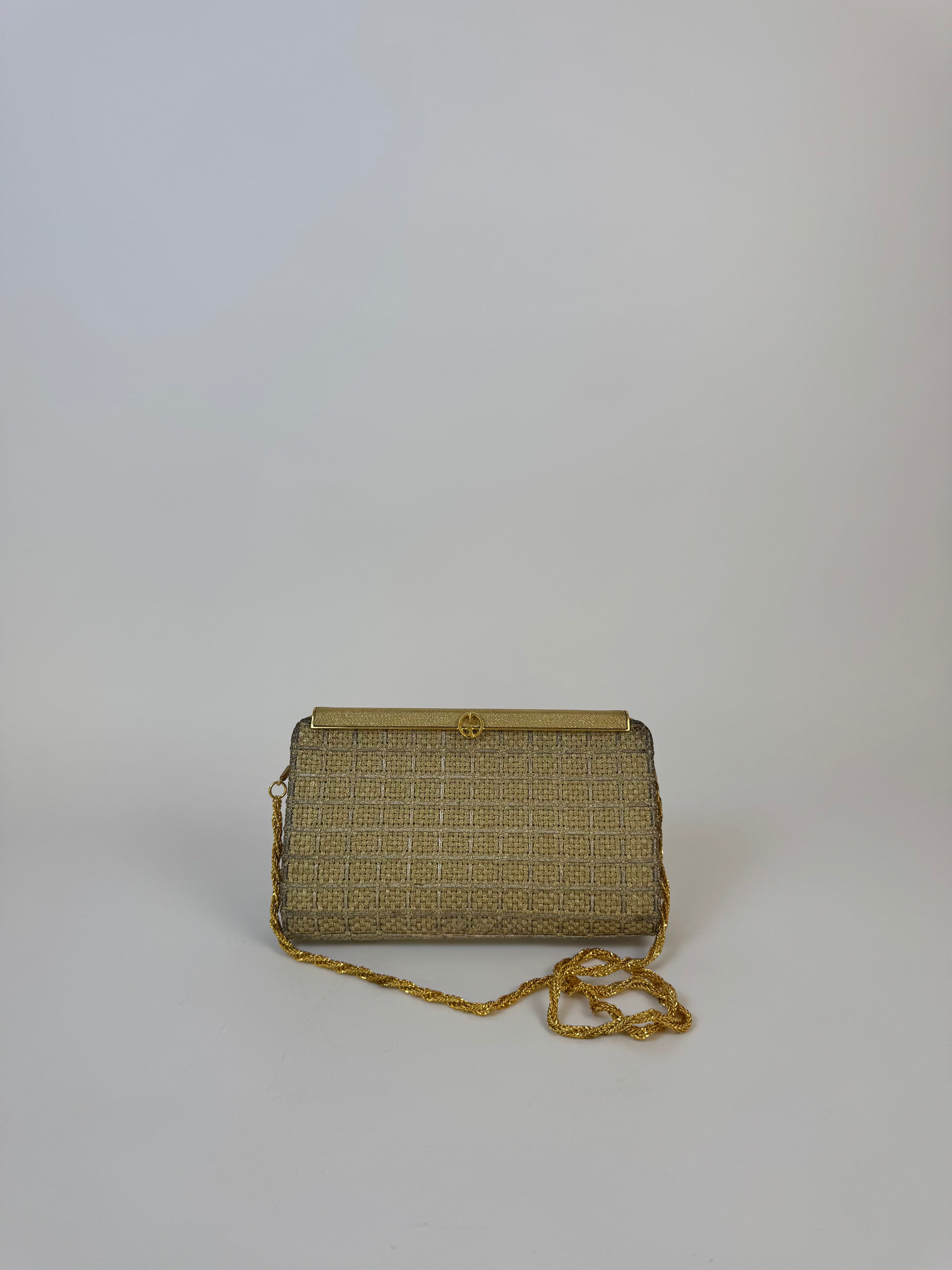 Gucci Vintage Woven Clutch
