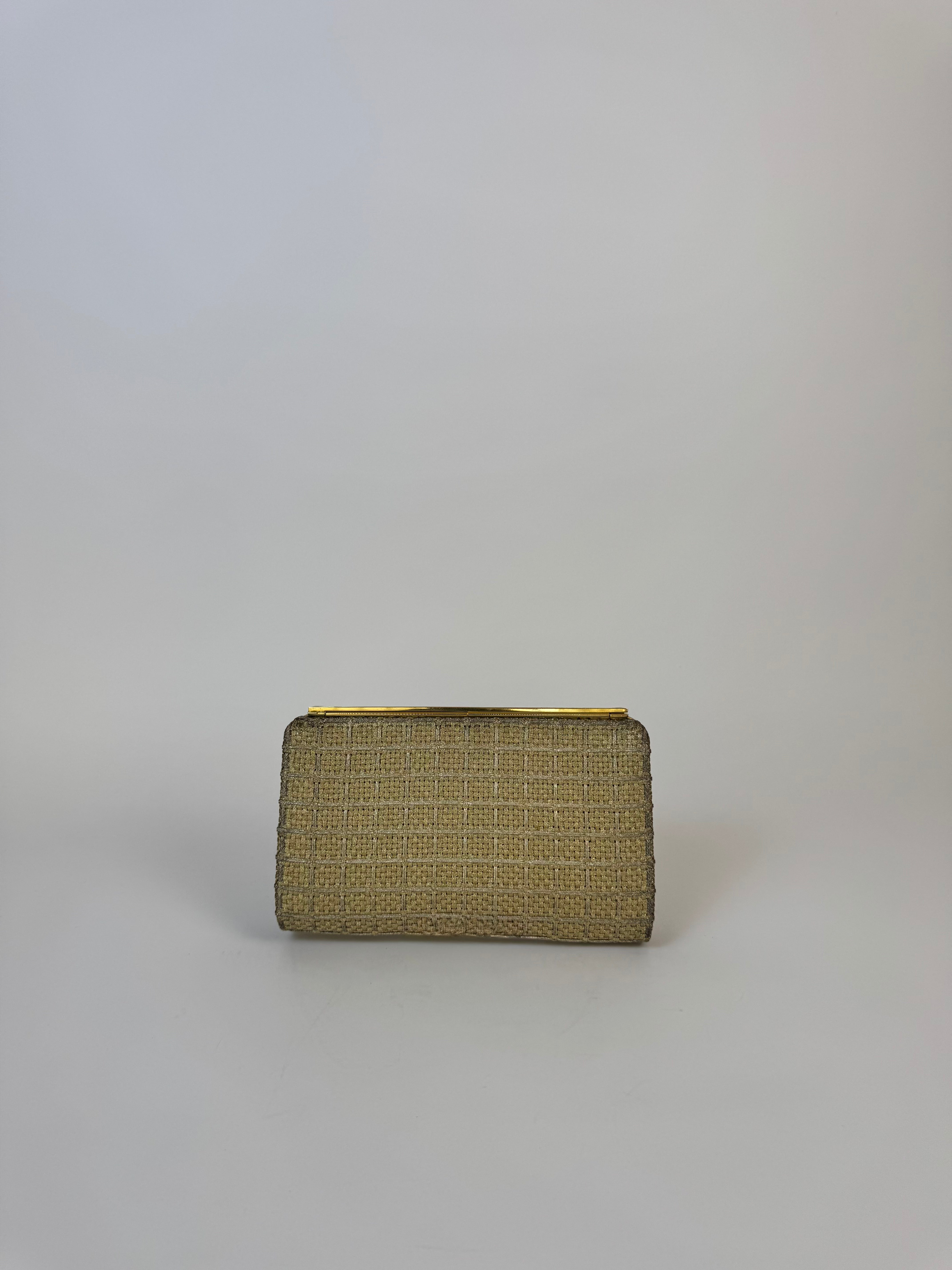 Gucci Vintage Woven Clutch