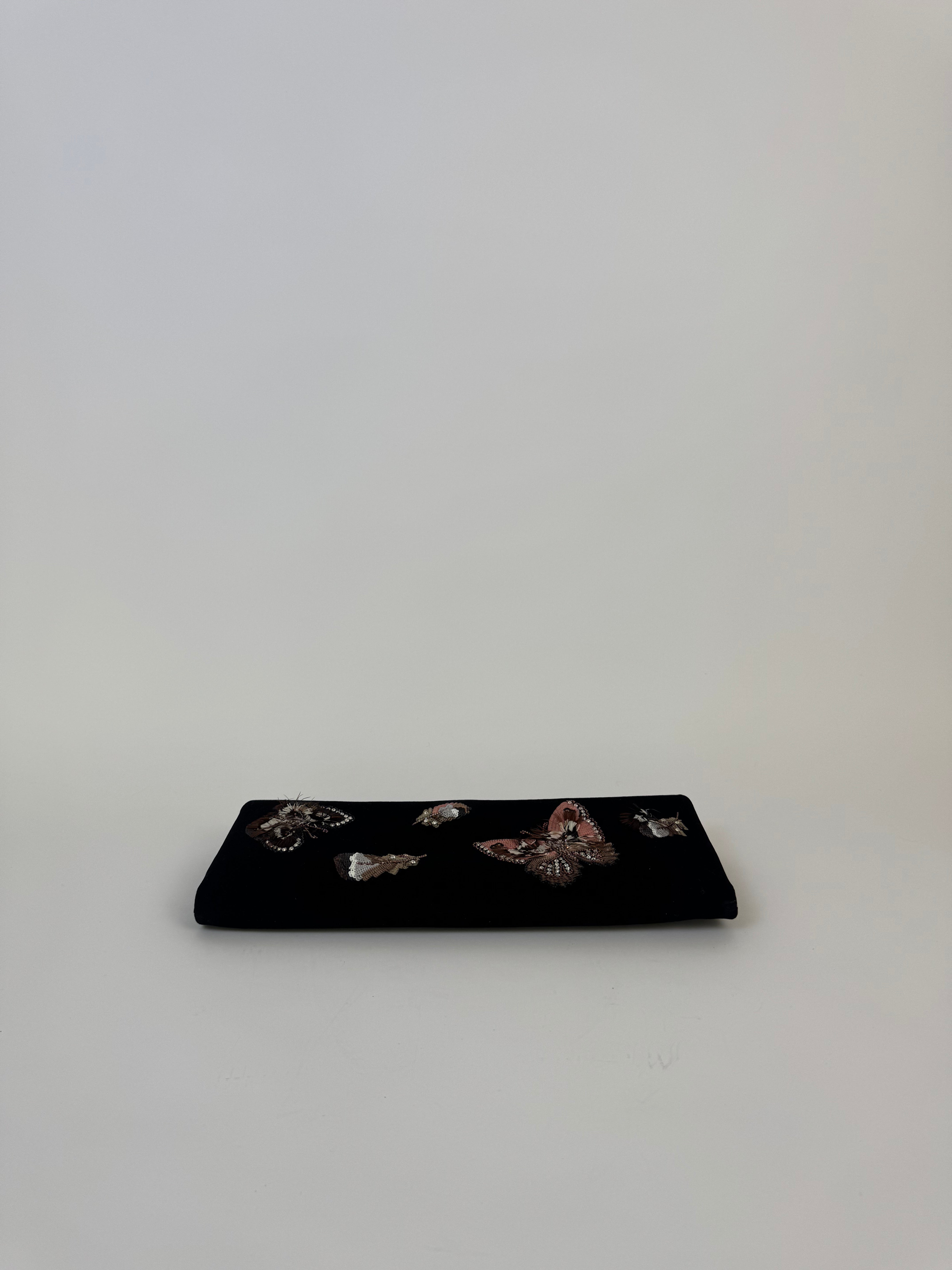 Chanel Butterfly Velvet Clutch