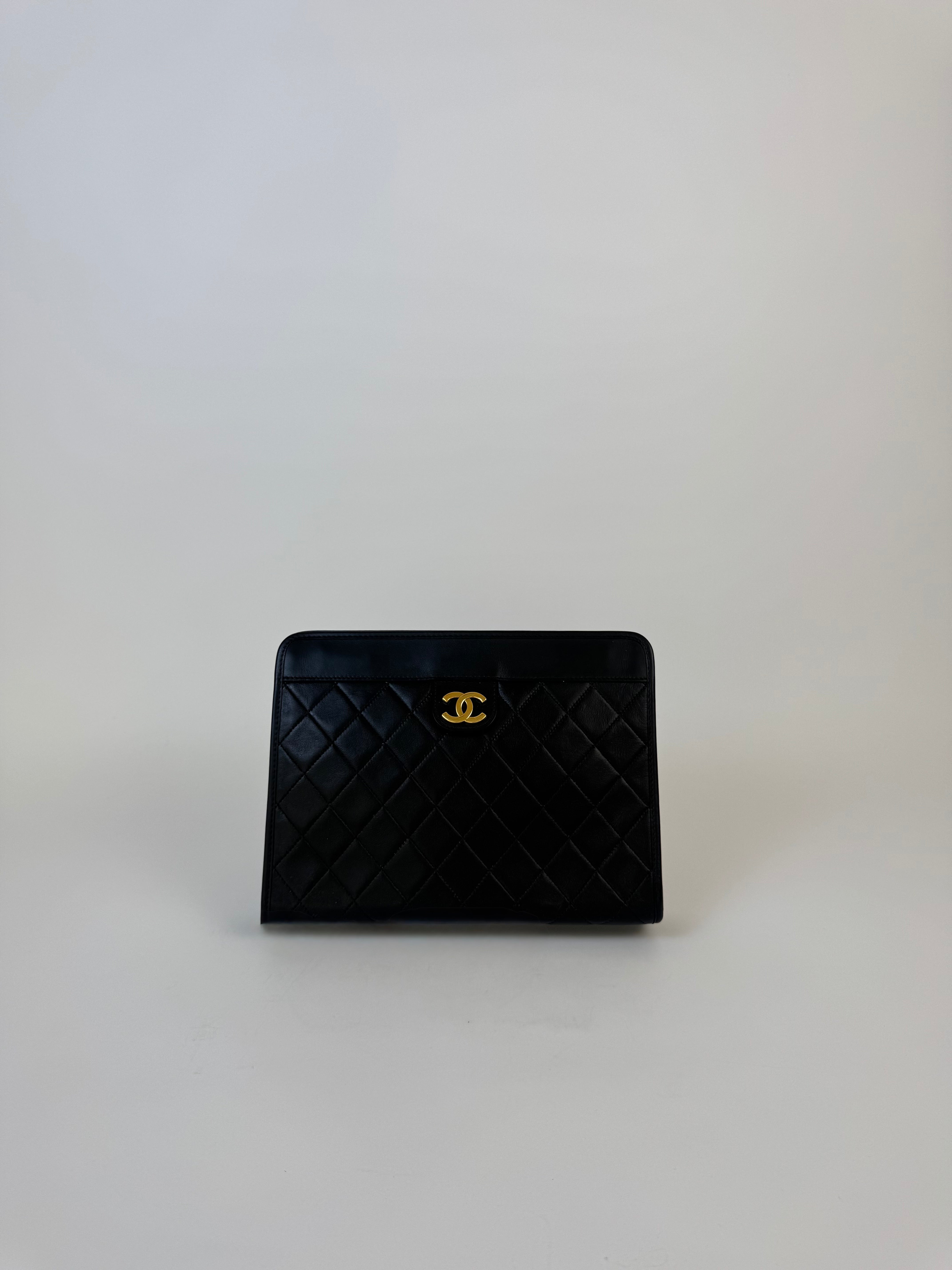 Chanel Matelasse Clutch Small