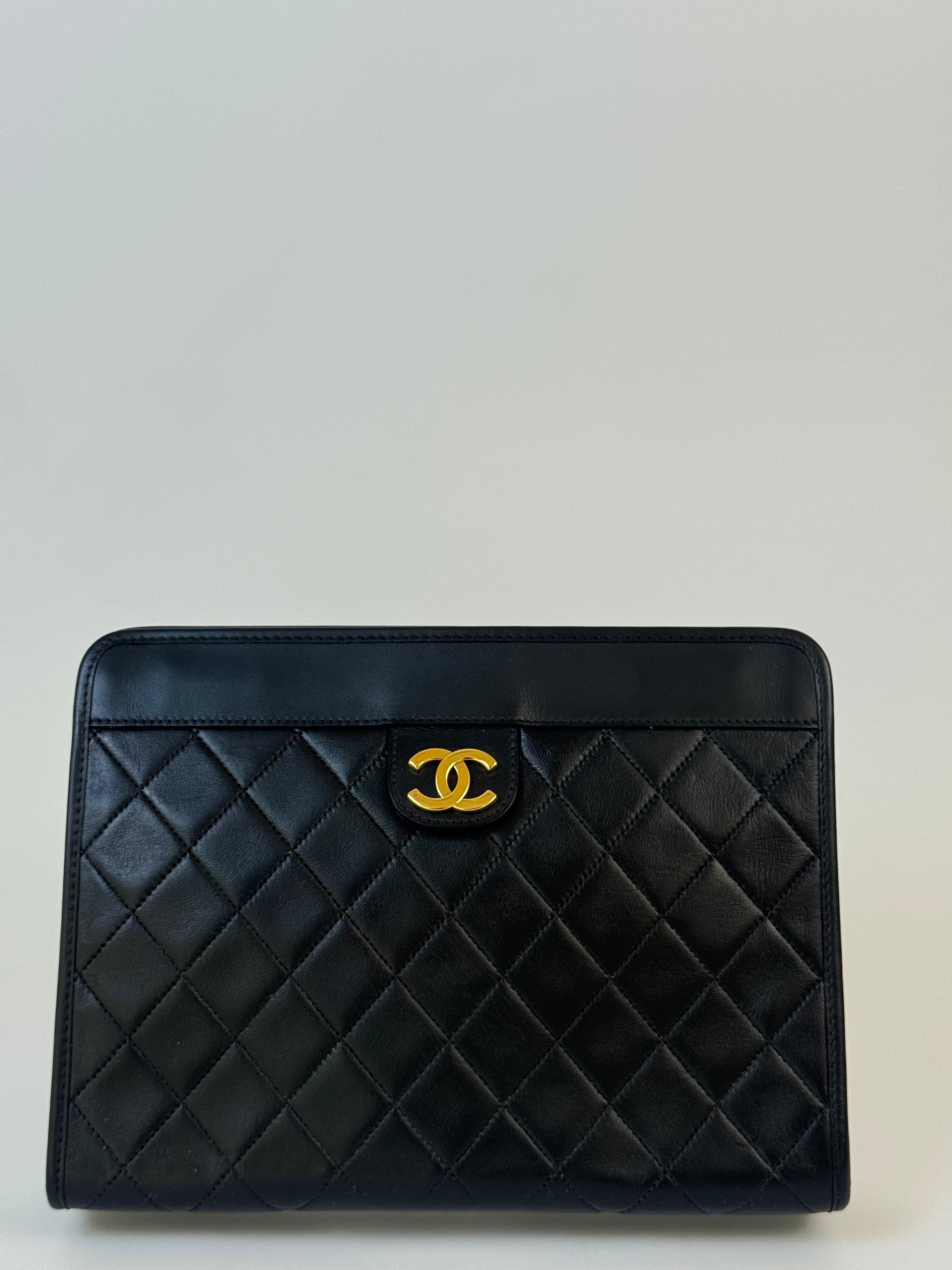 Chanel Matelasse Clutch Small
