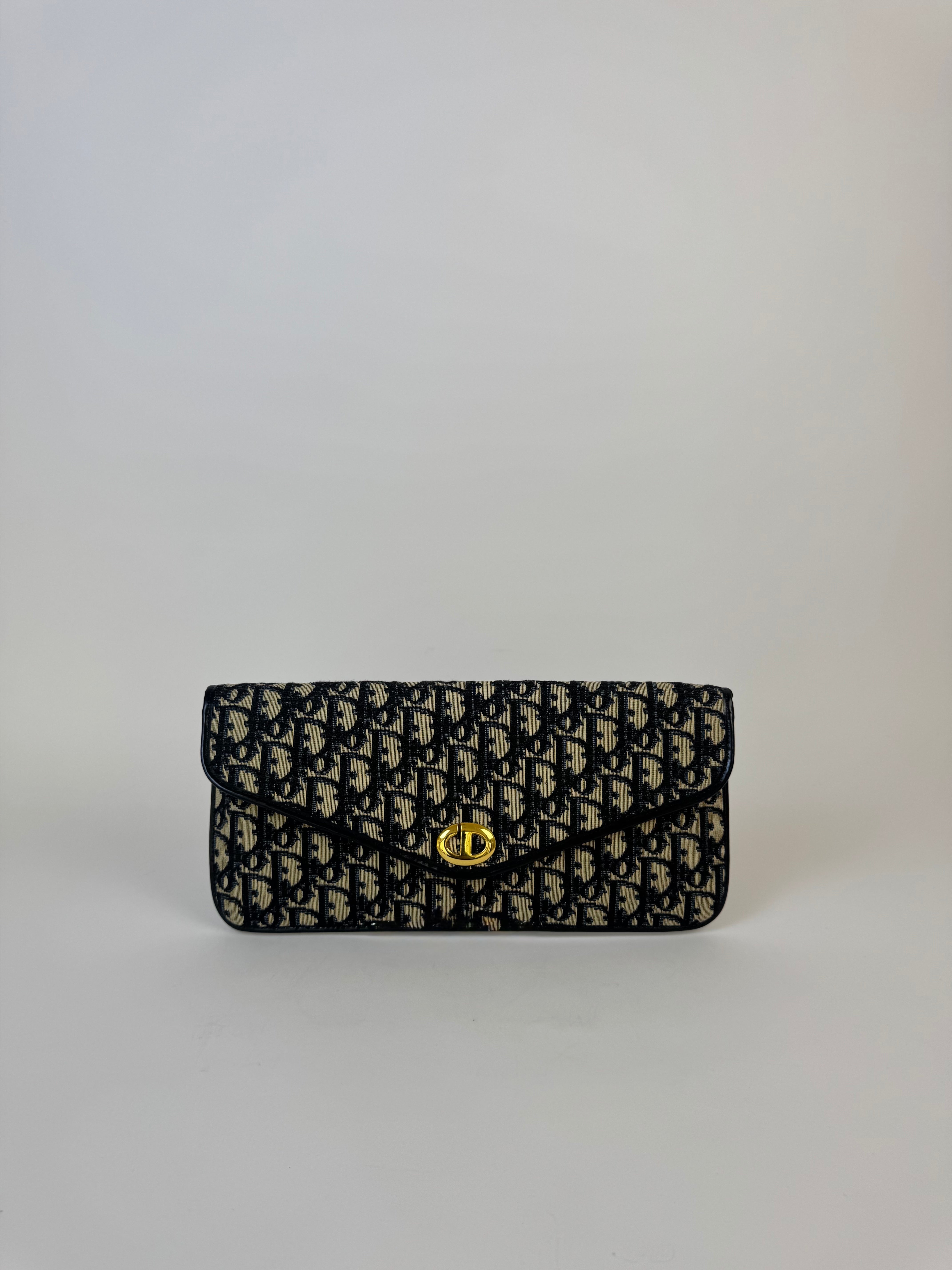 Dior Vintage Canvas Clutch