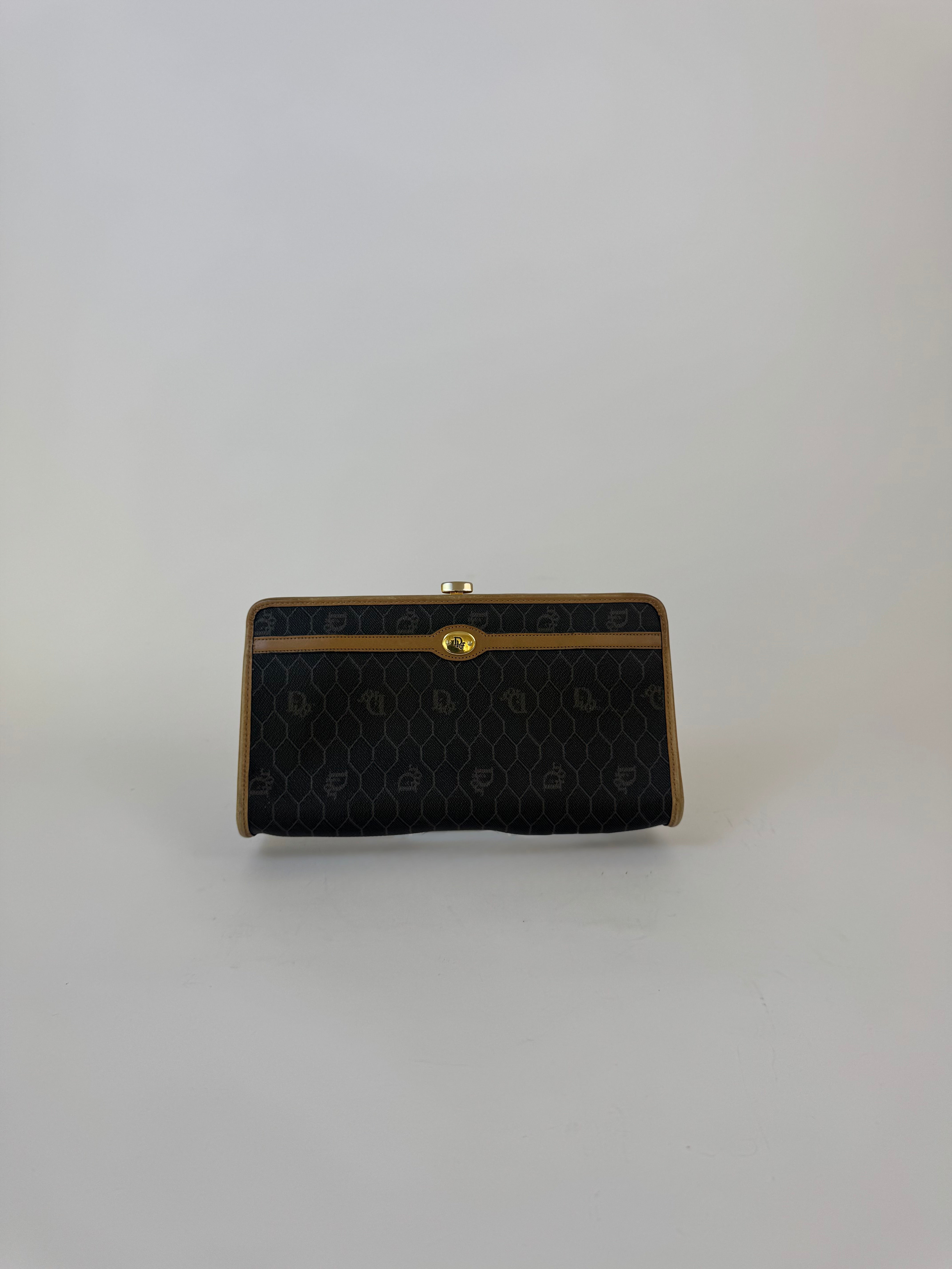 Dior Vintage Canvas Clutch