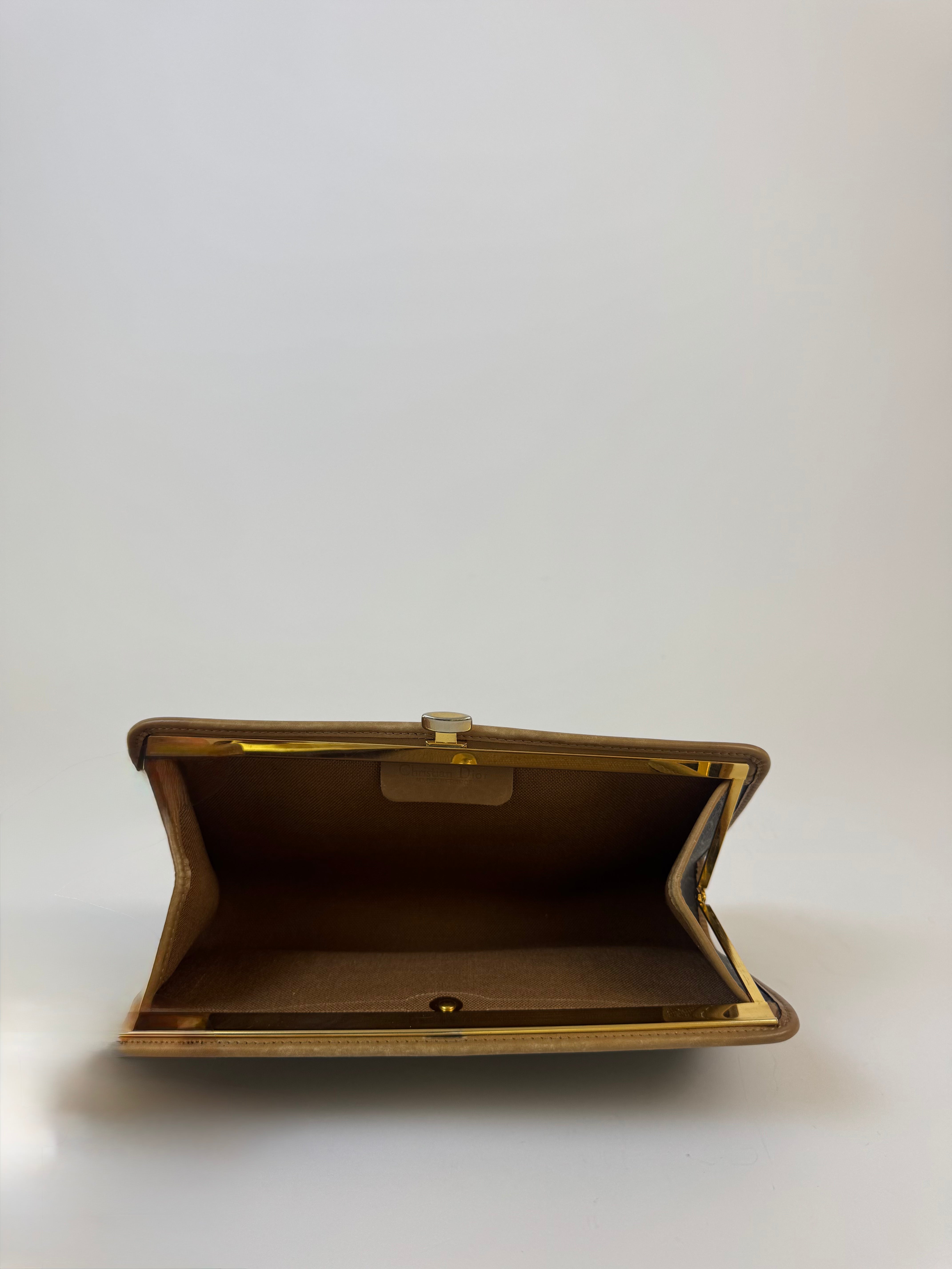Dior Vintage Canvas Clutch