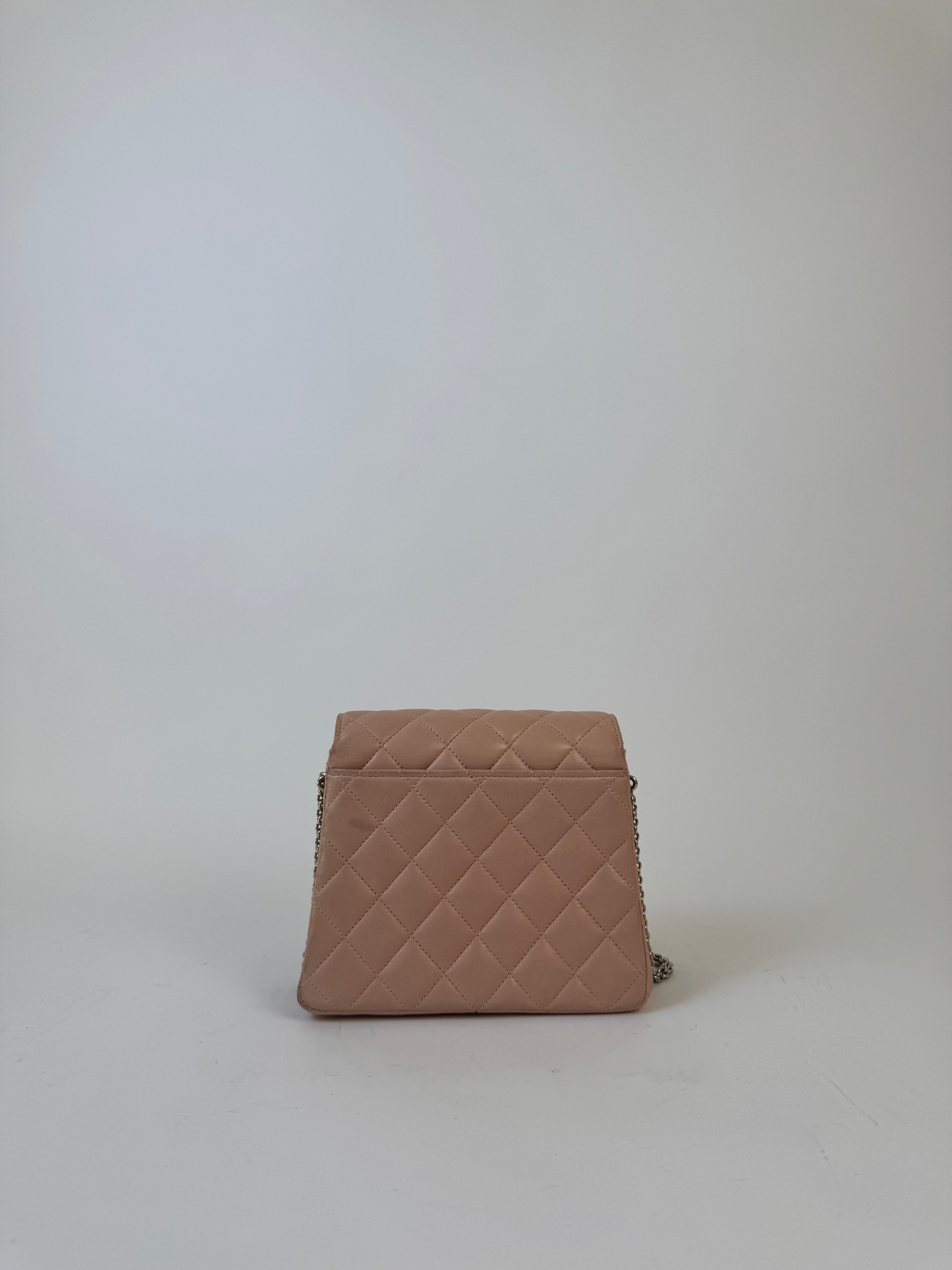 Chanel Pink Quilted Shoulder Bag