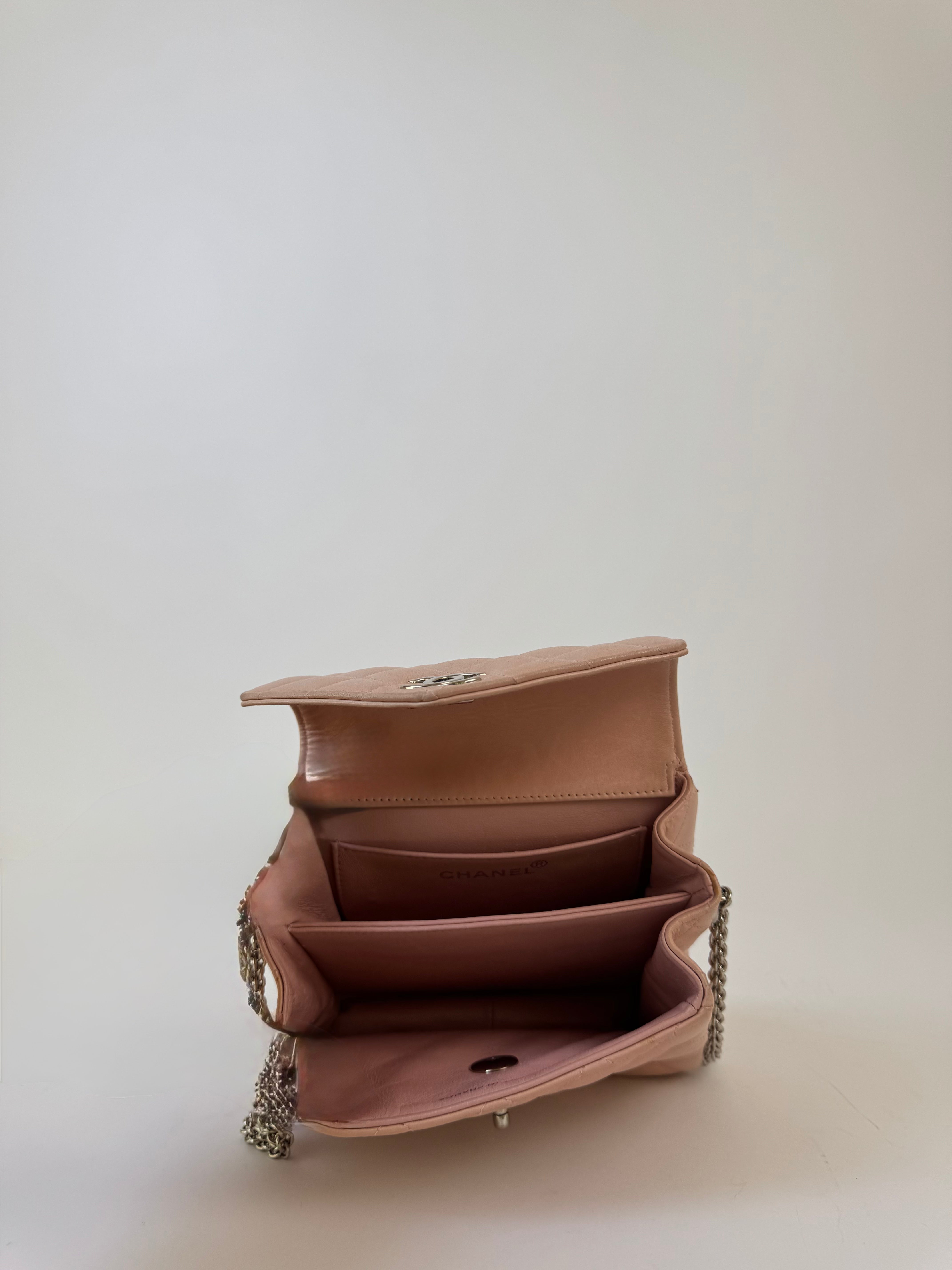 Chanel Pink Quilted Shoulder Bag