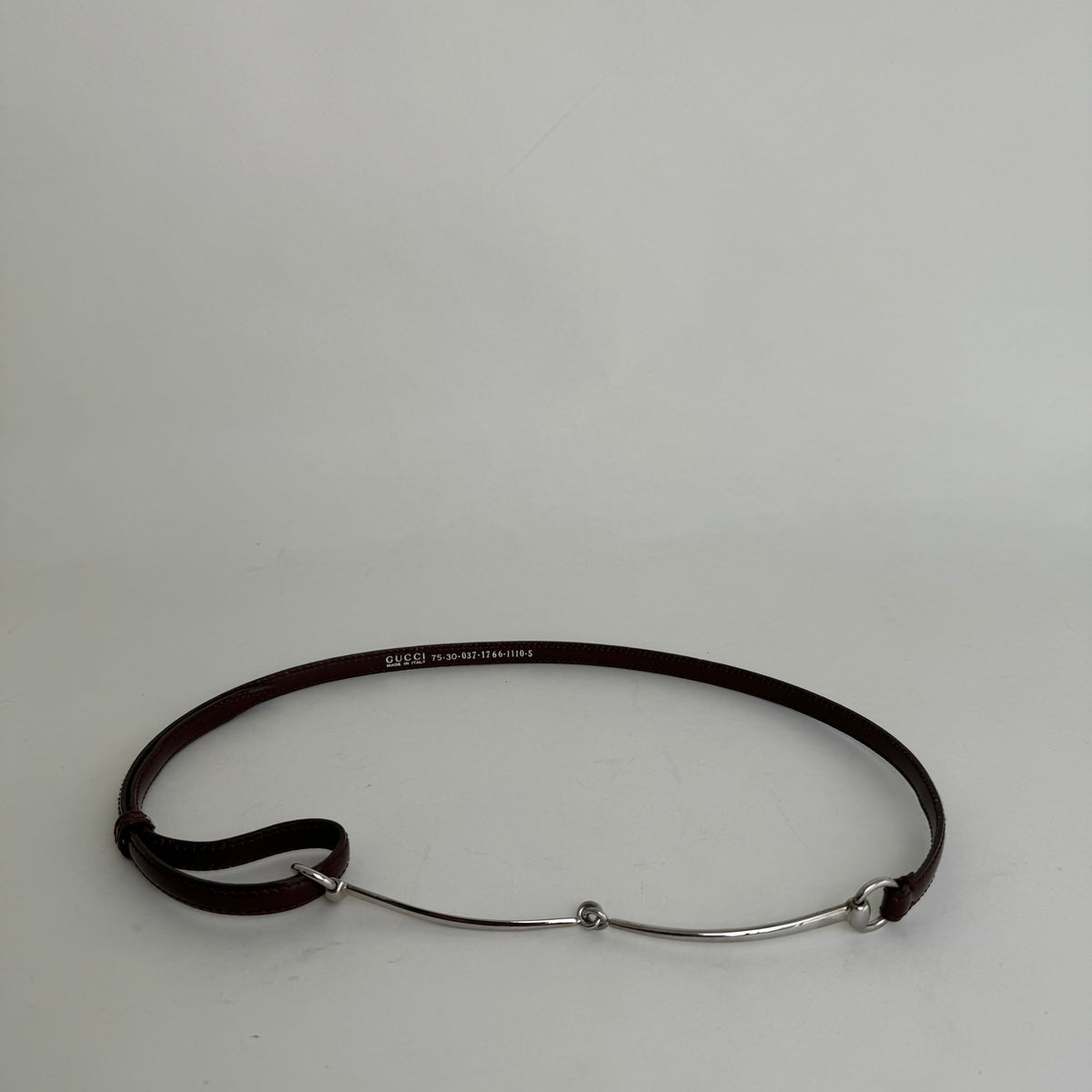 gucci tomford サッシュベルト　コルセット Gucci Tom Ford Slim Horsebit Belt XS