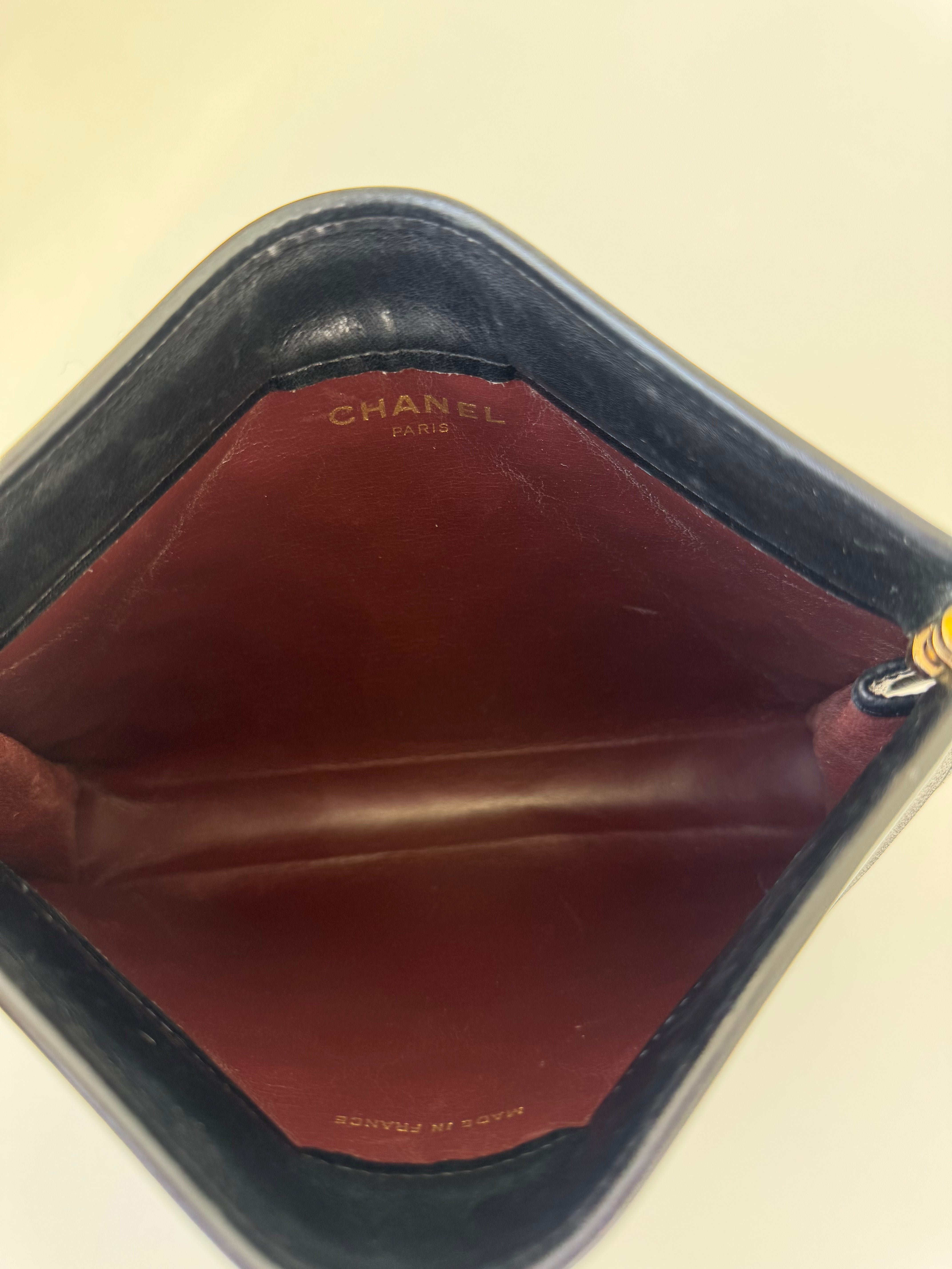 Chanel Vintage Calfskin Clutch