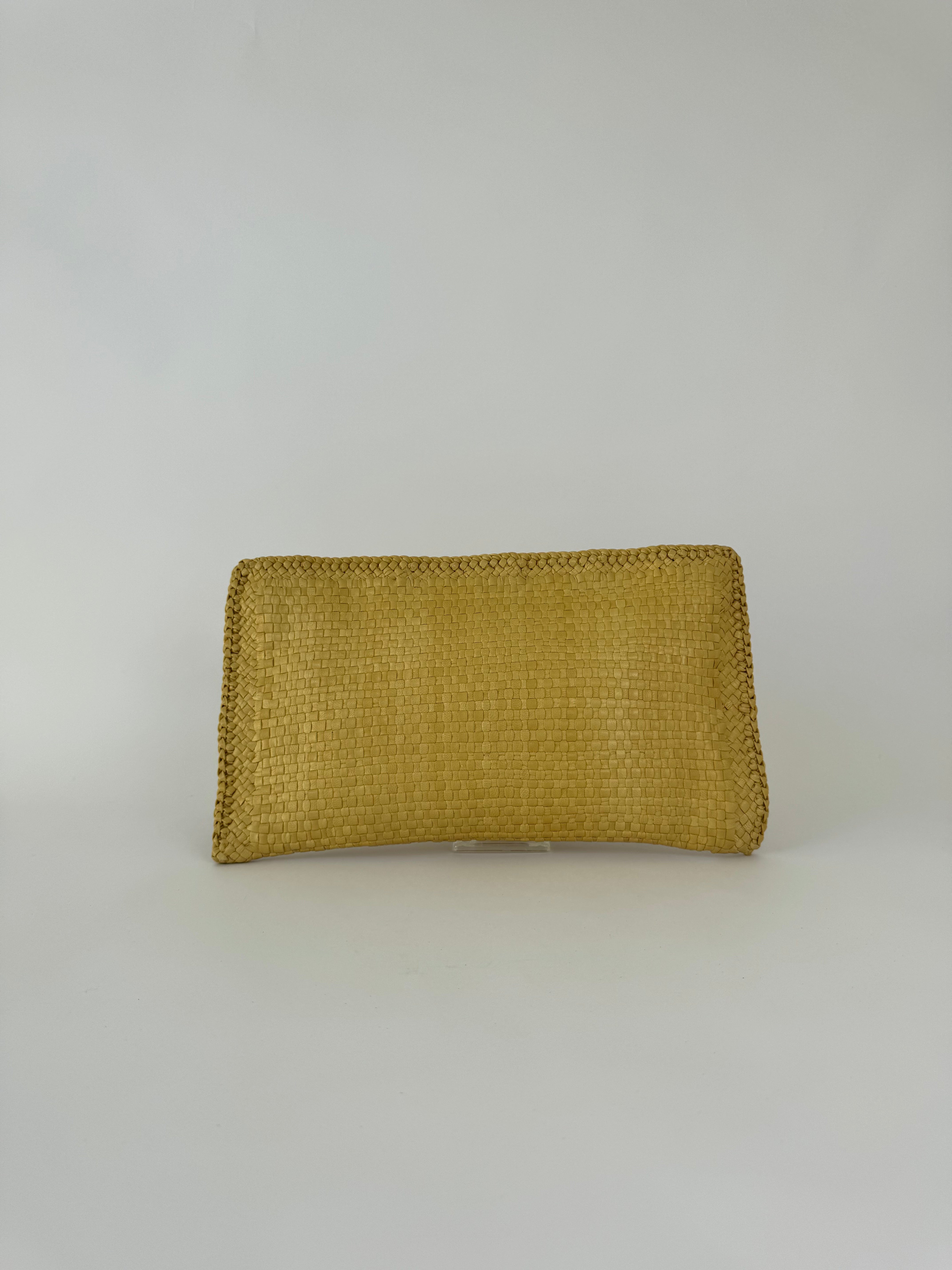 Prada Woven Vintage Clutch