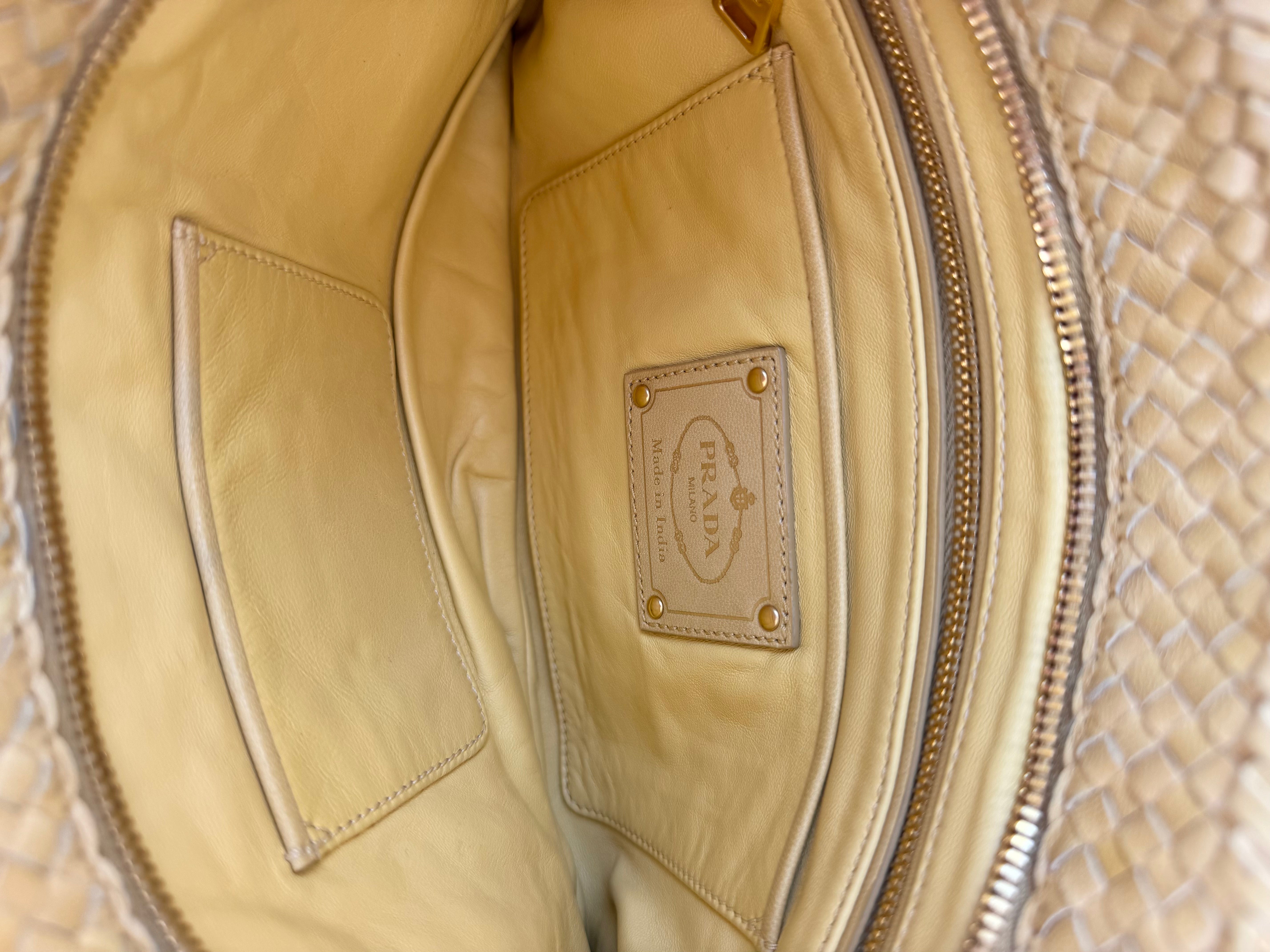 Prada Woven Vintage Clutch