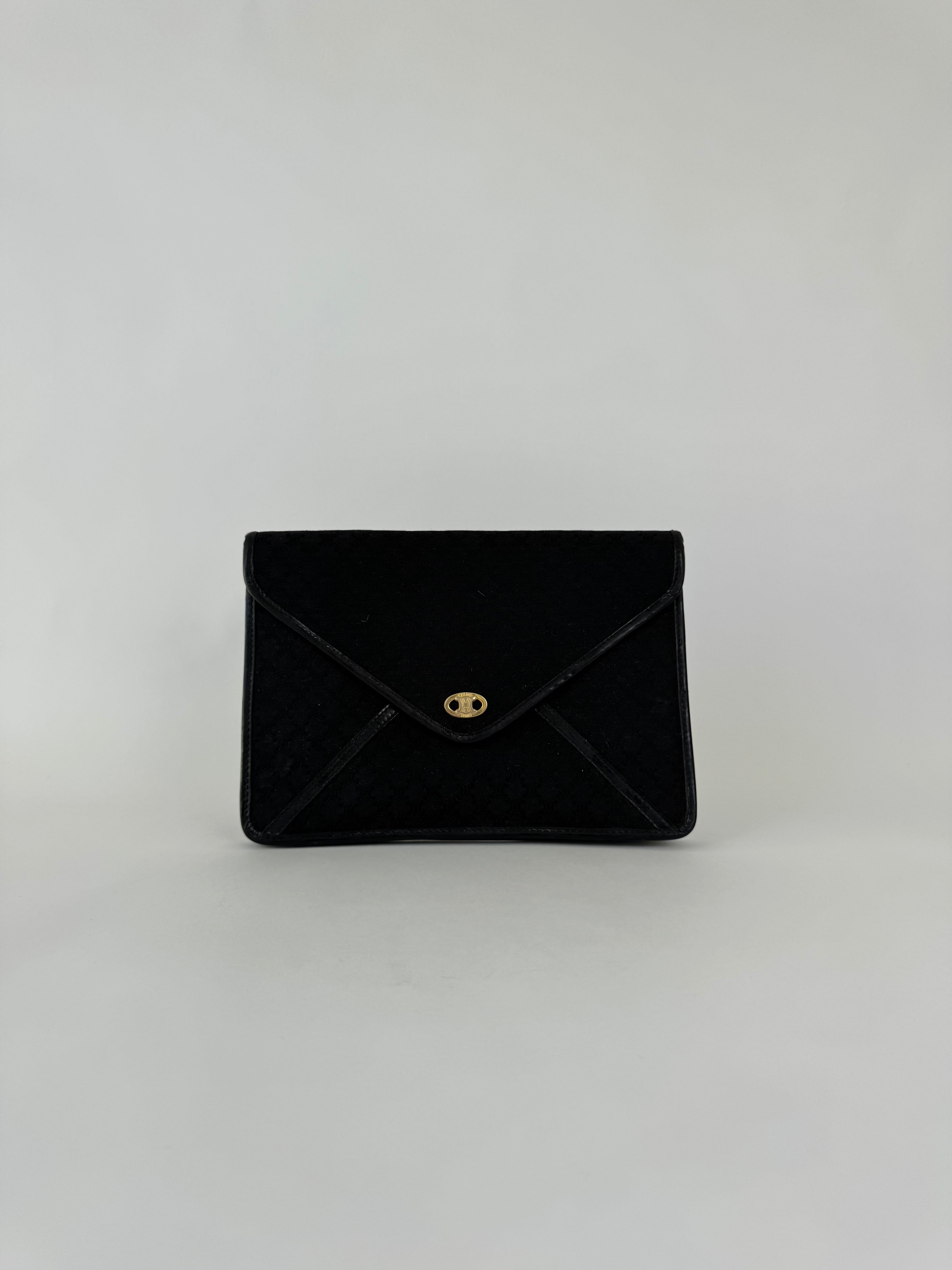 Celine Macadam Envelope Clutch