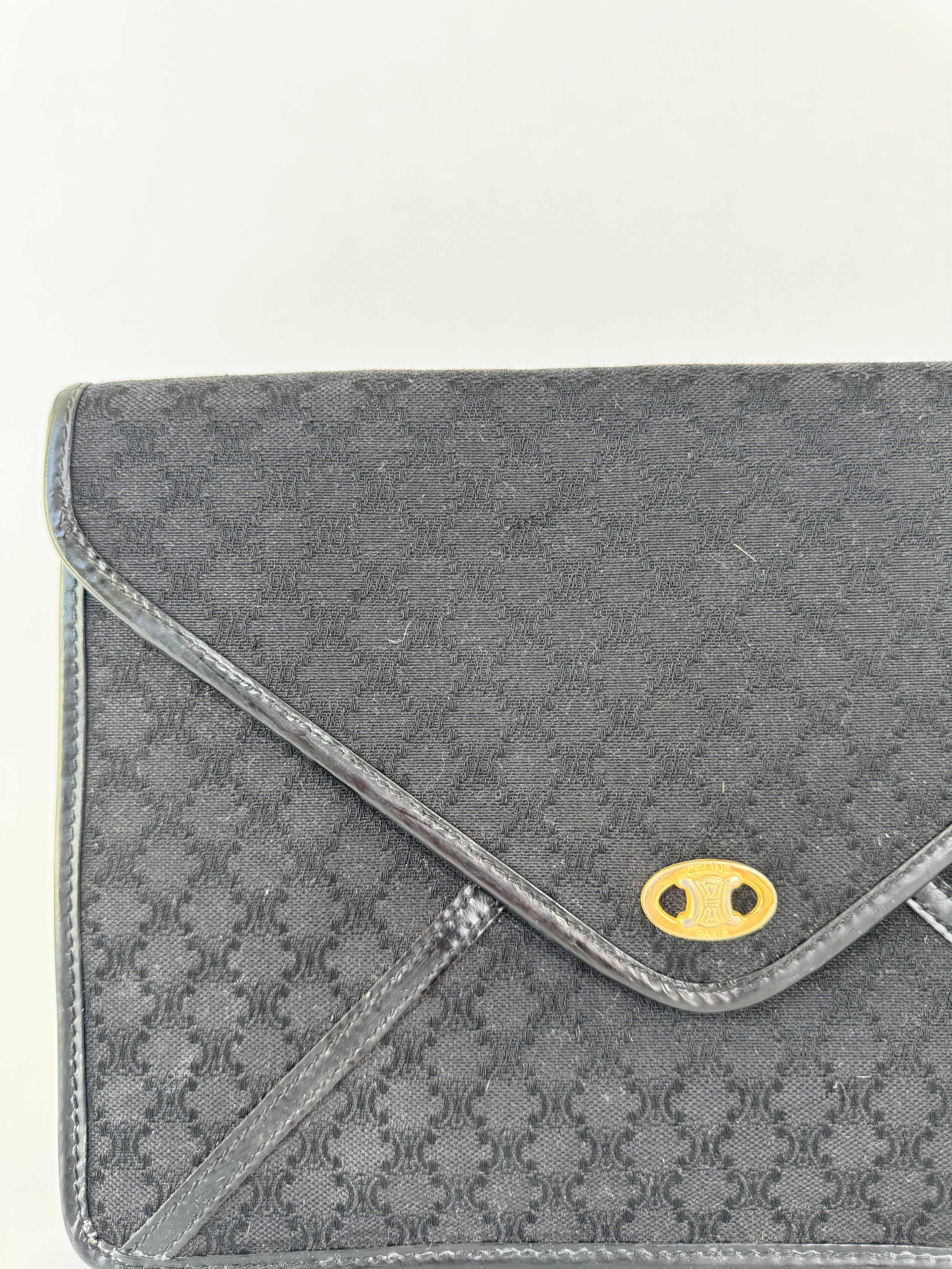 Celine Macadam Envelope Clutch