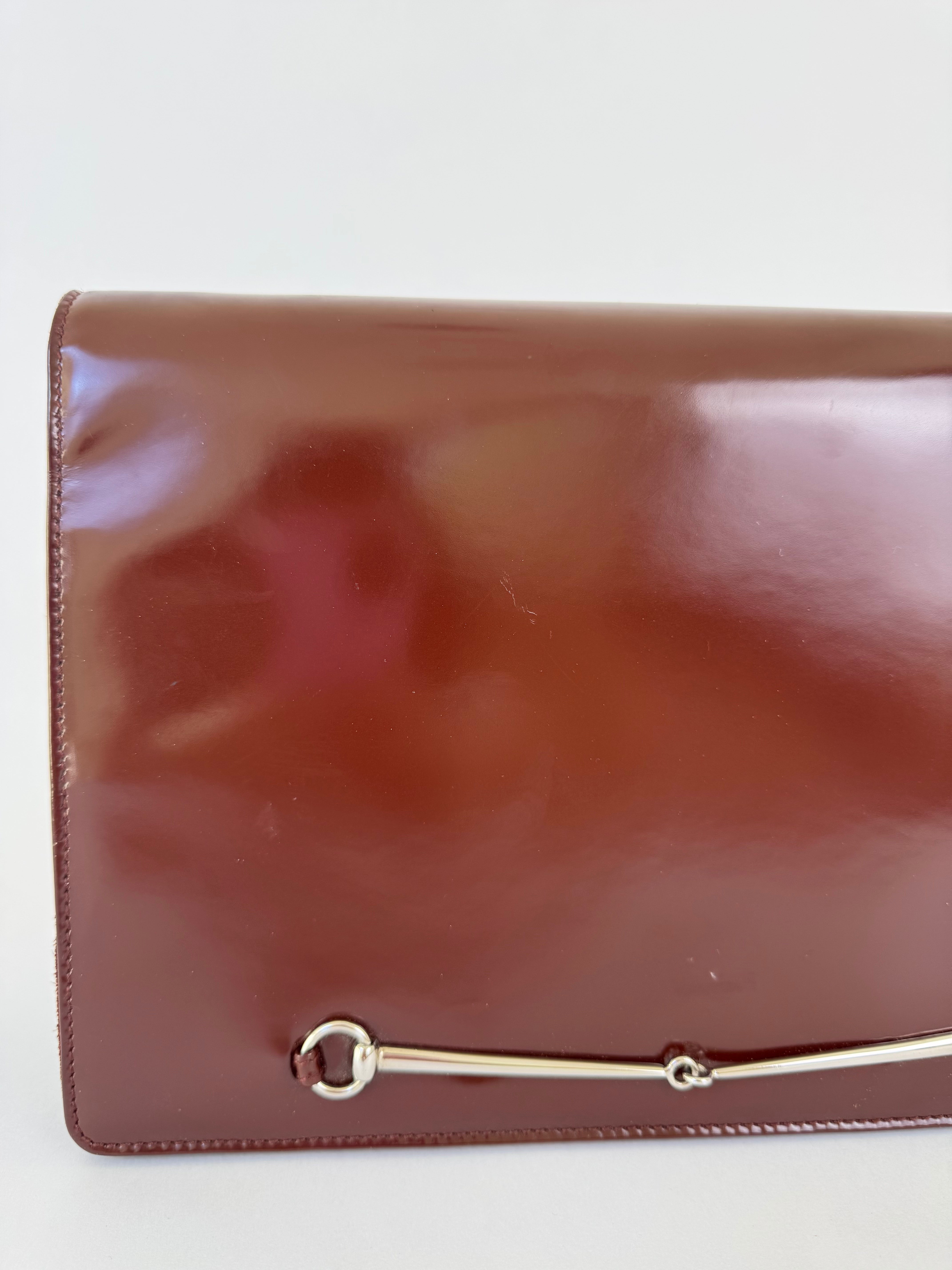 Gucci Tom Ford Horsebit Clutch/Shoulder Bag
