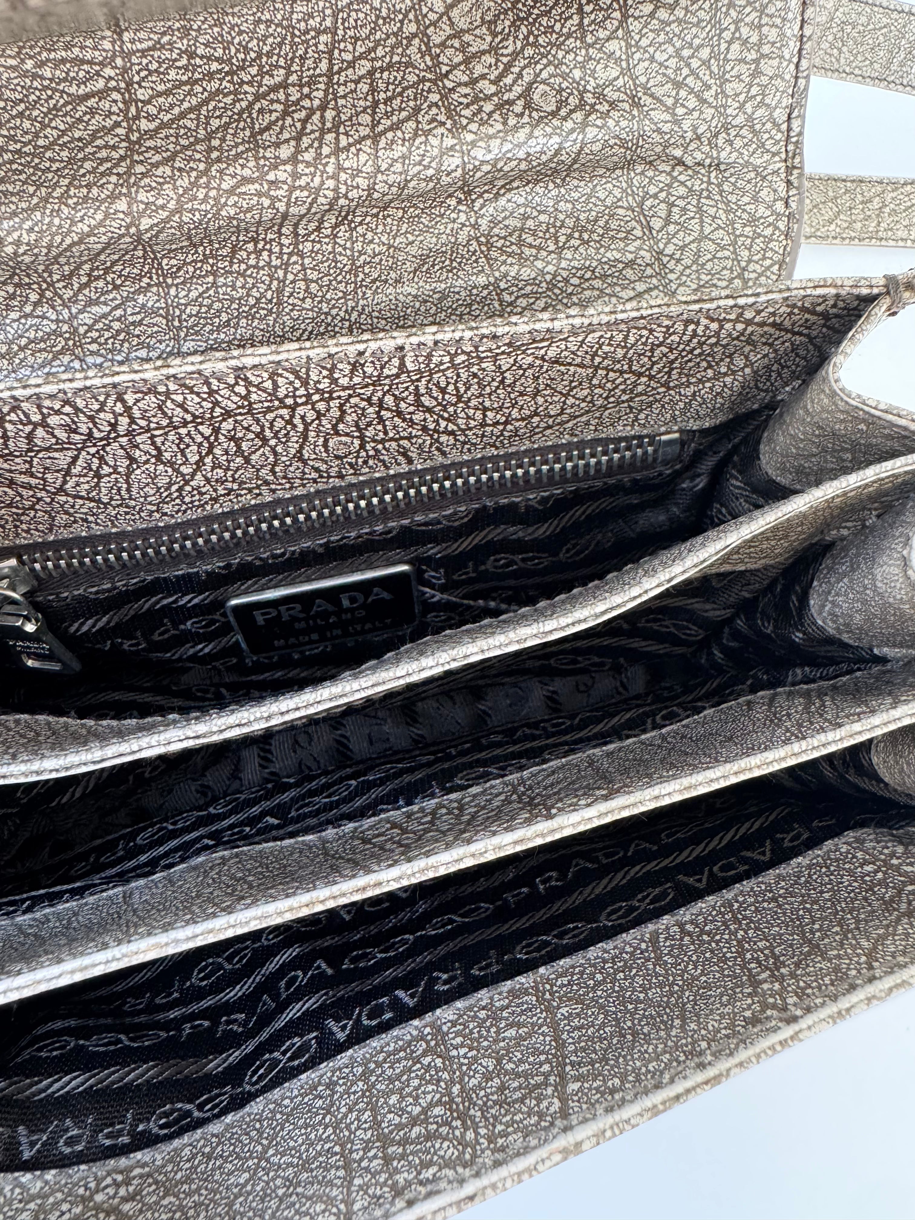 Prada Vintage Leather Shoulder Bag