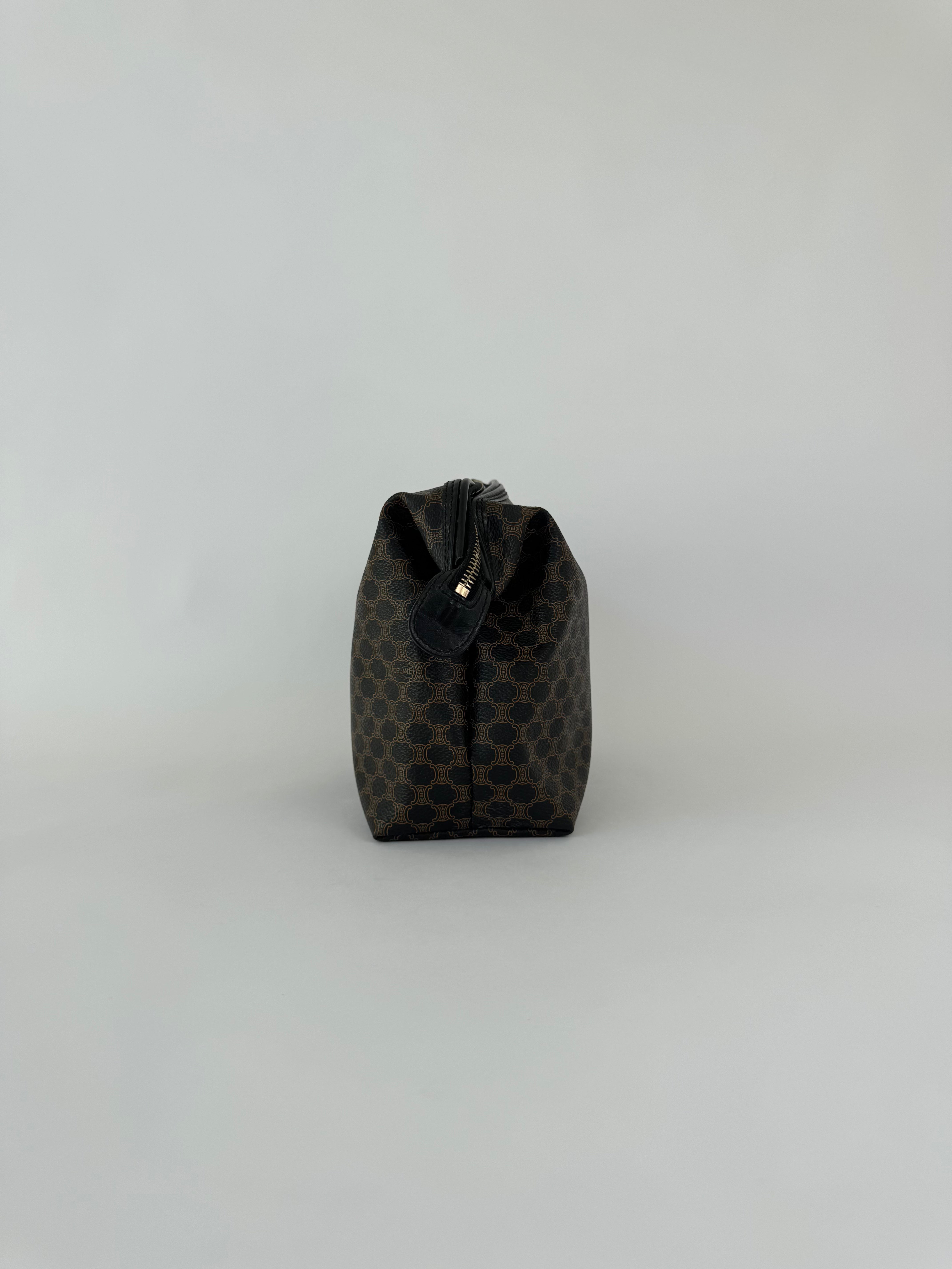 Celine Vintage Macadam Pouch Large