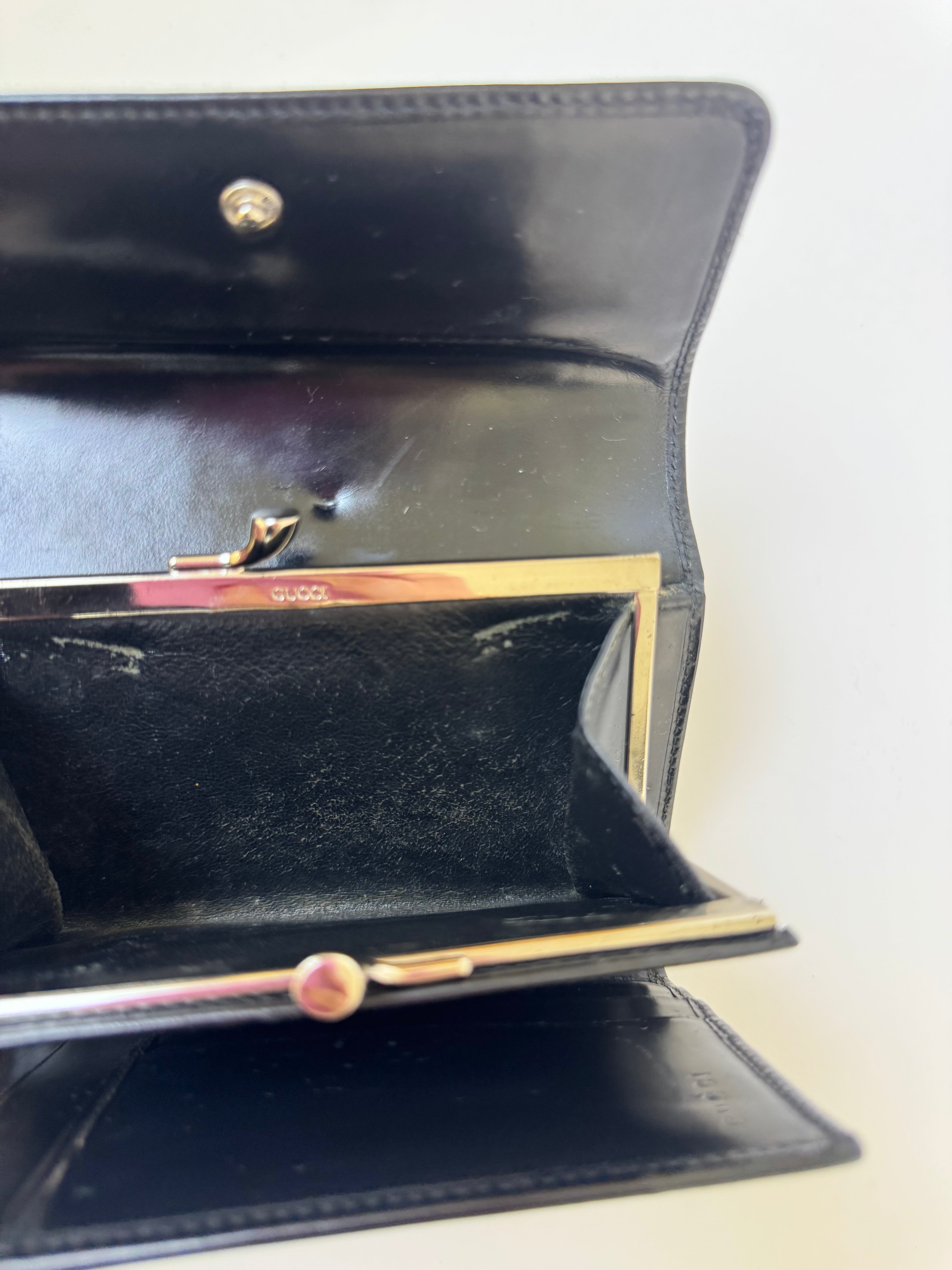 Gucci Black Tom Ford Horsebit Wallet
