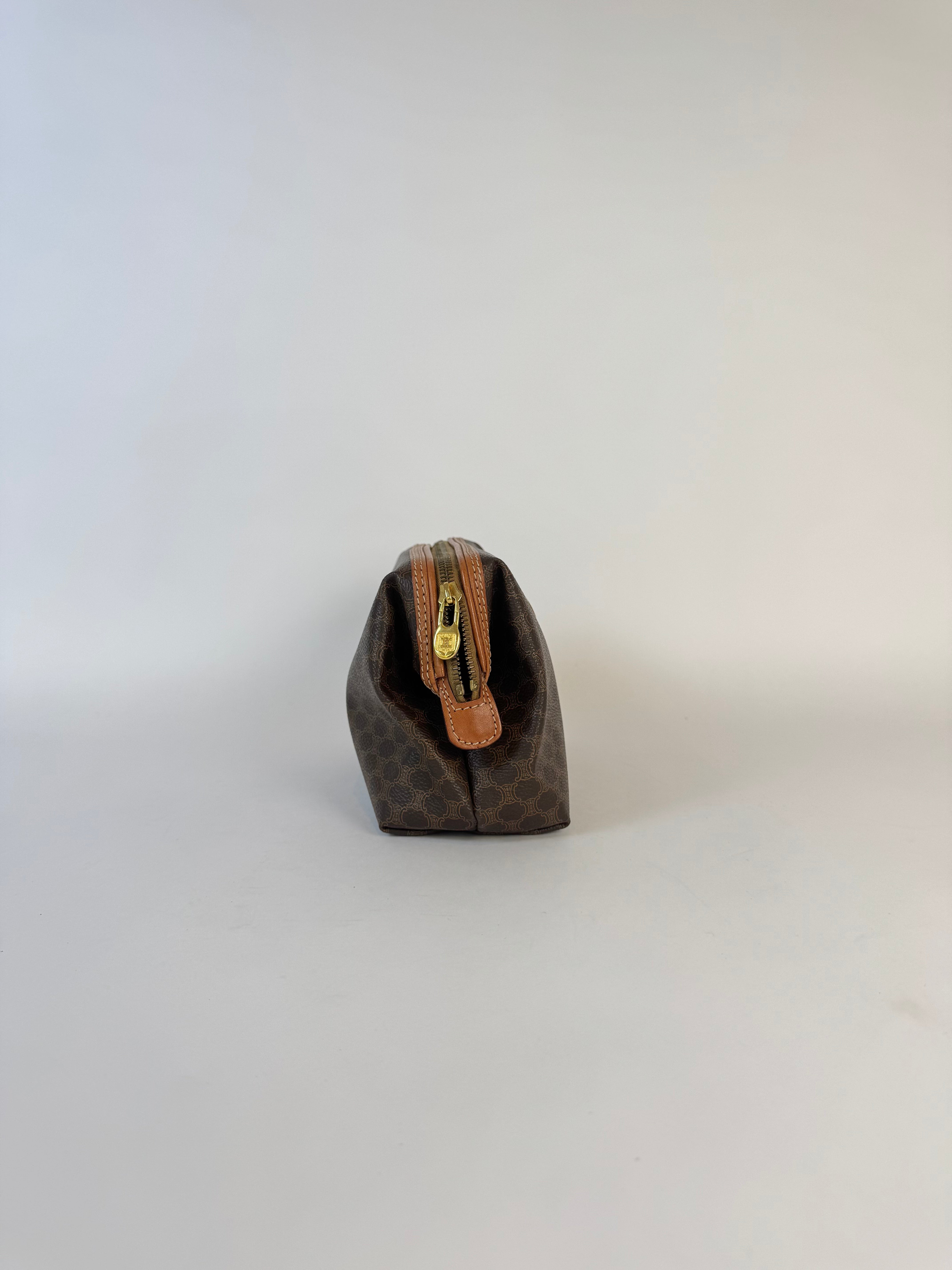 Celine Vintage Macadam Pouch Large