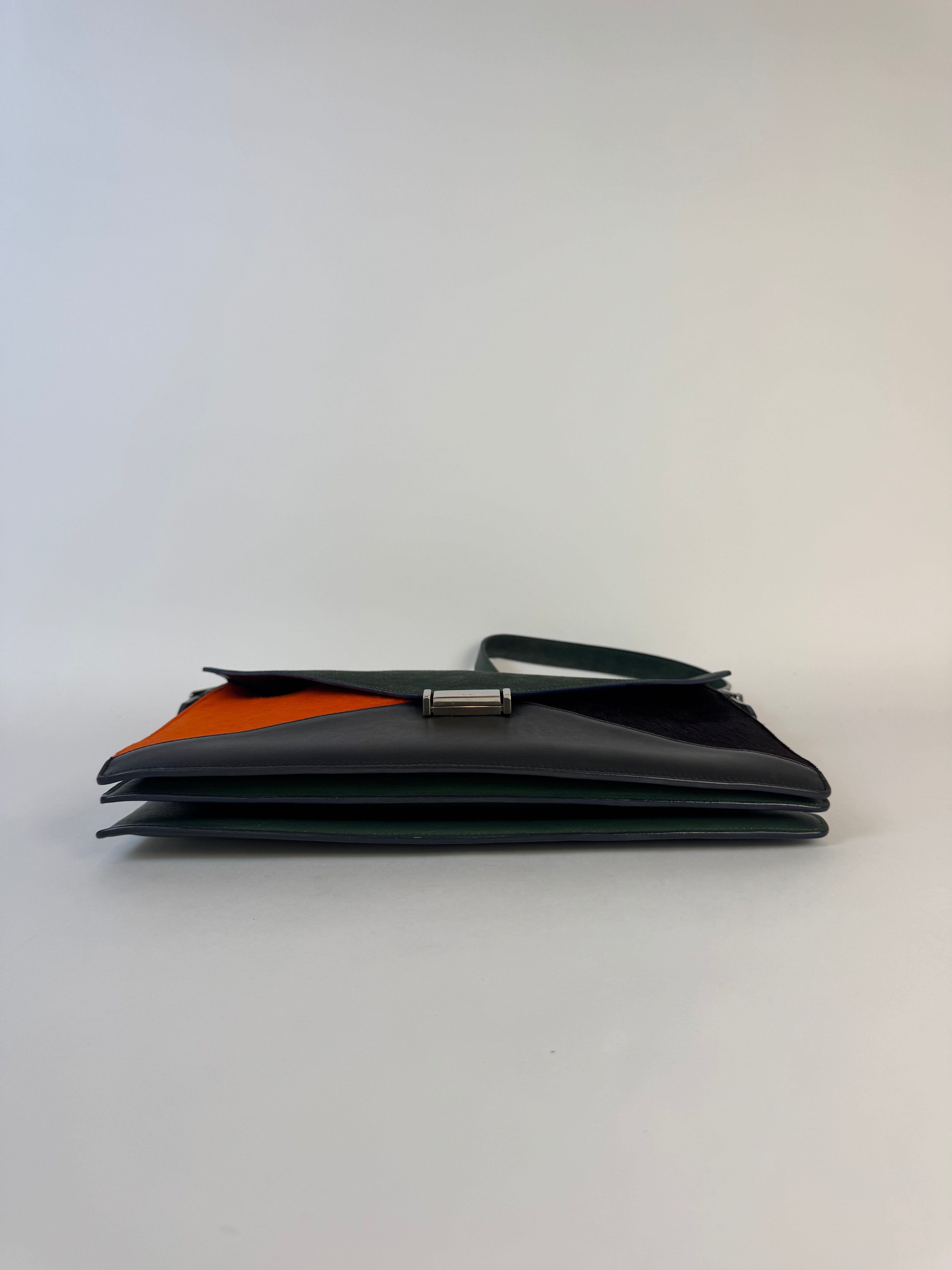 Celine Vintage Suede Shoulder Bag