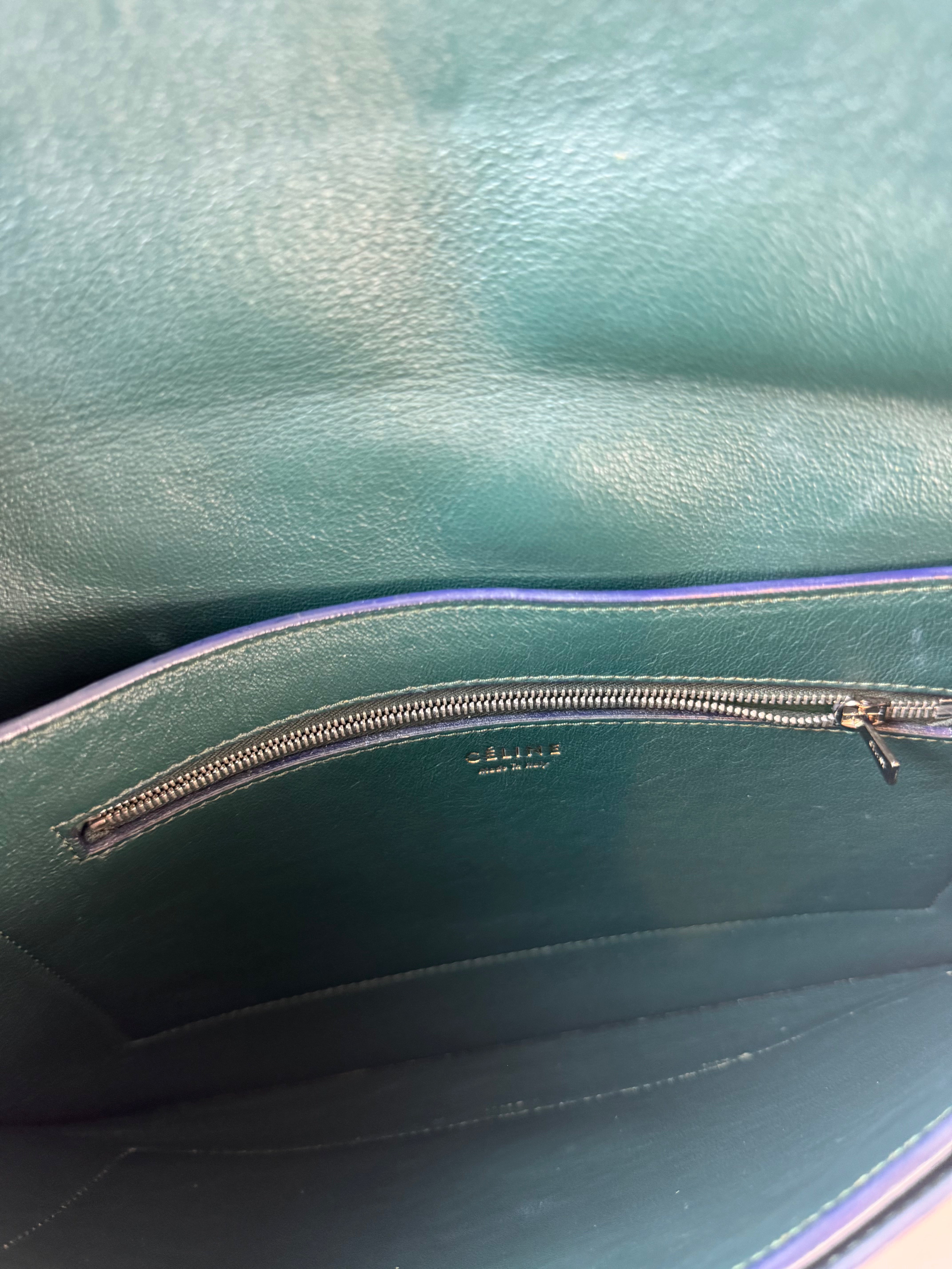 Celine Vintage Suede Shoulder Bag