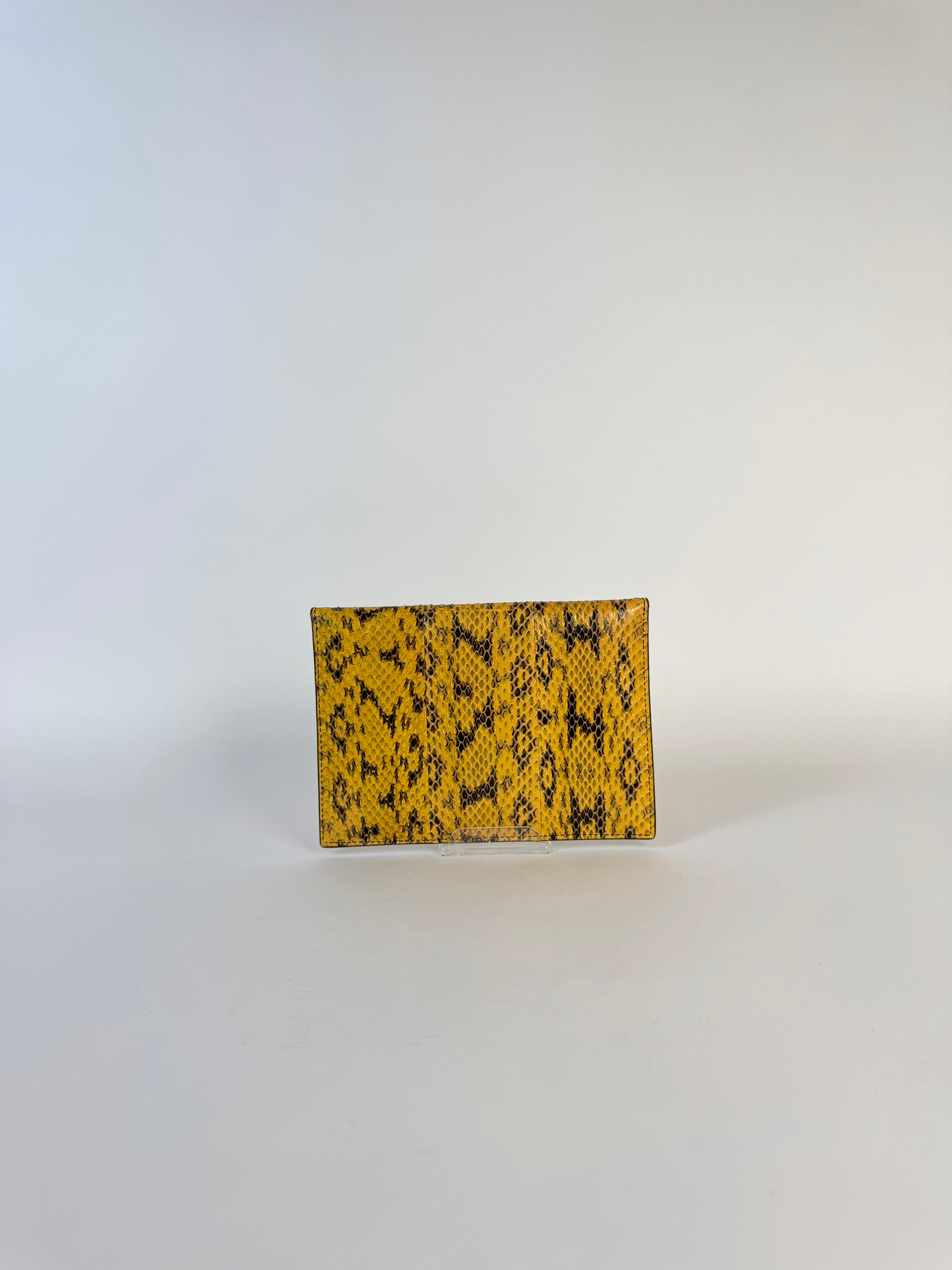 Fendi Python Envelope Wallet