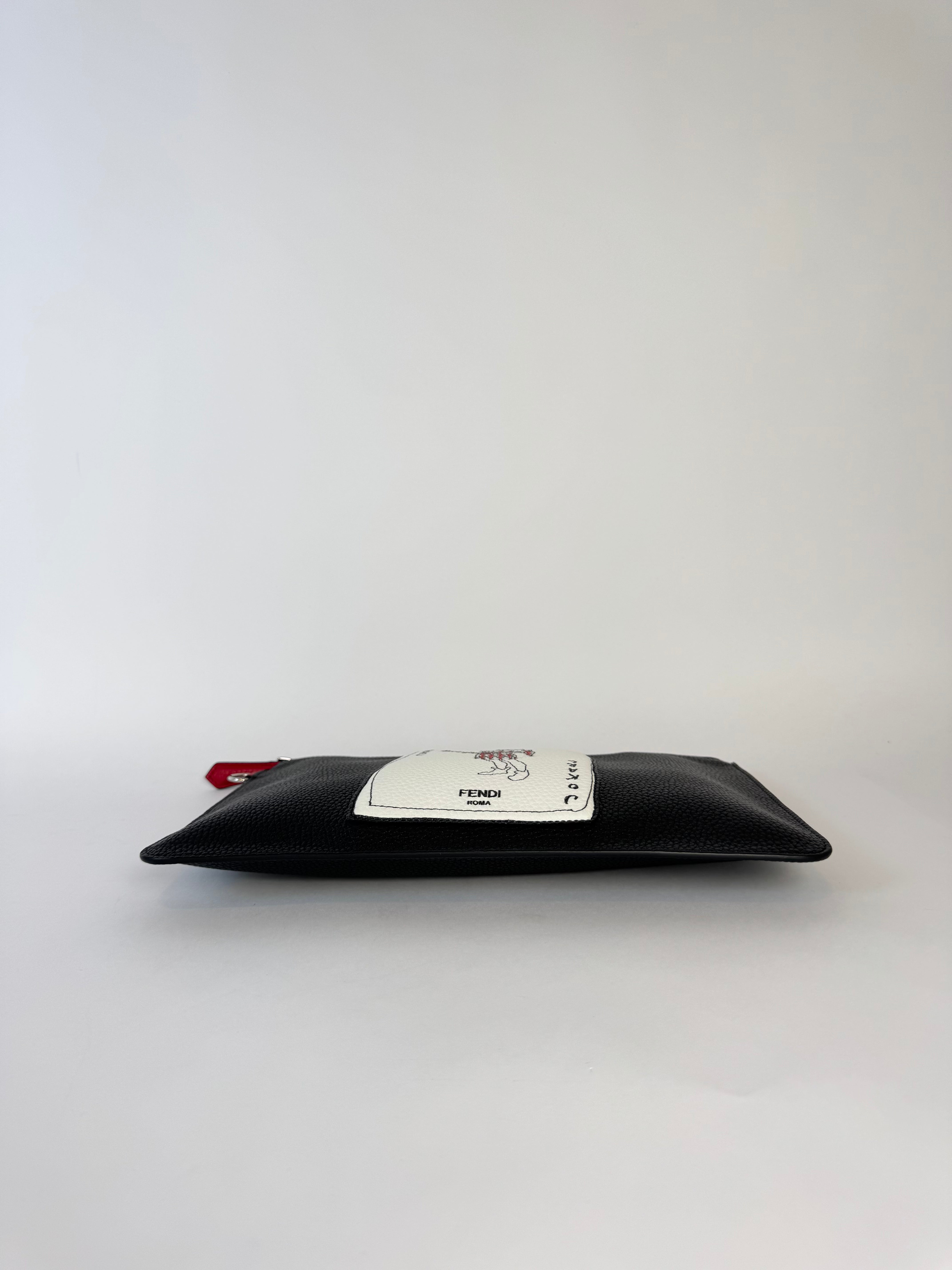 Fendi Karl Joker Clutch Rare